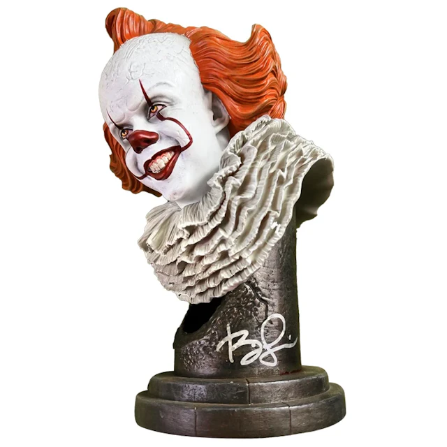 Bill Skarsgard Autographed Legends in 3-Dimensions IT Pennywise 1:2