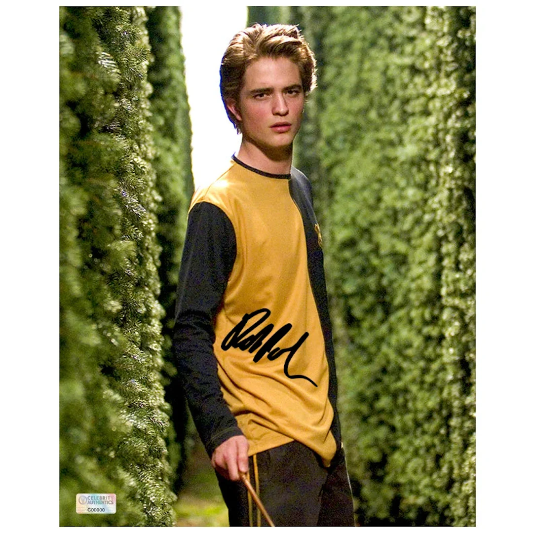 Robert Pattinson Autographed 2005 Harry Potter and The Goblet of Fire