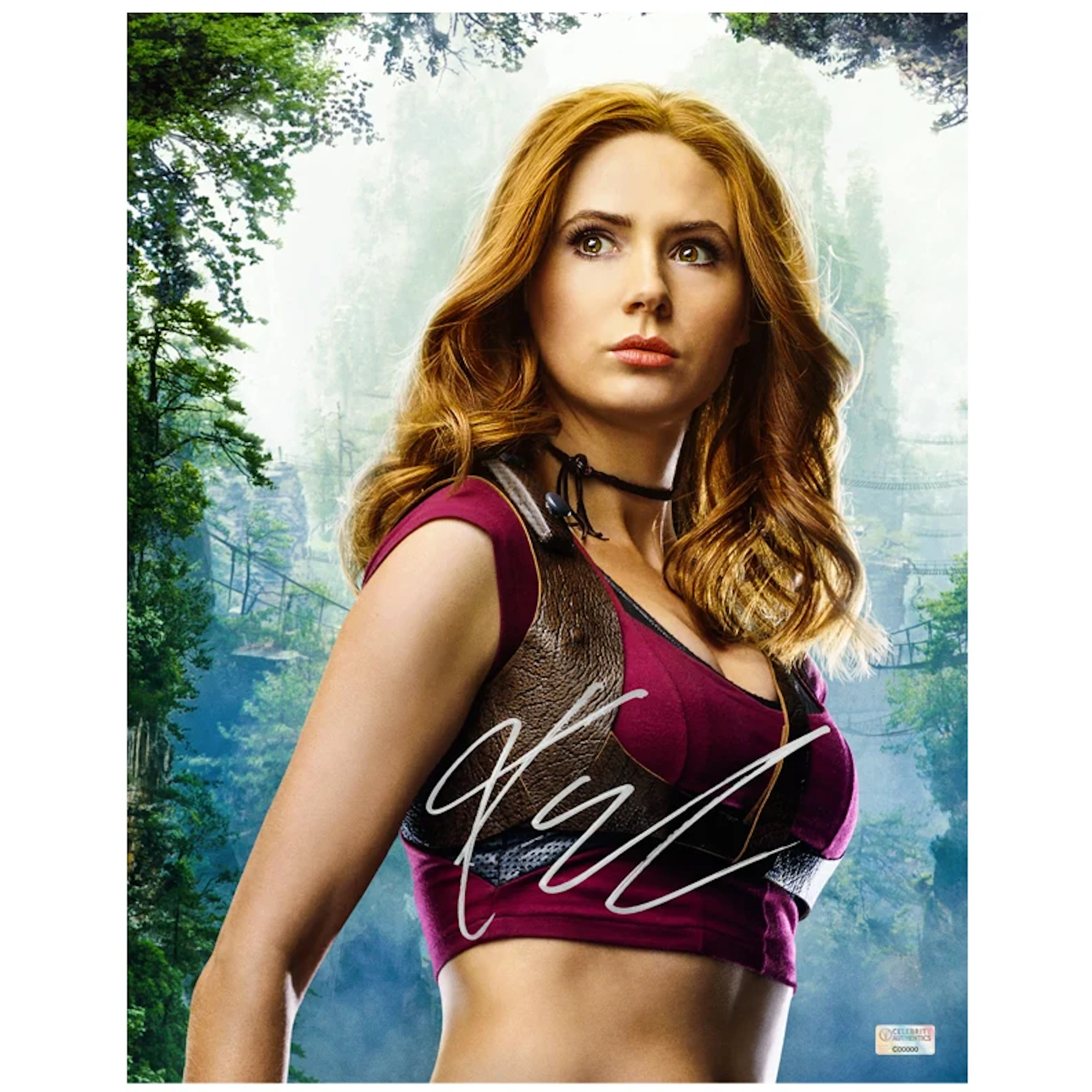 Karen Gillan Autographed 2019 Jumanji The Next Level Ruby 11x14 Photo