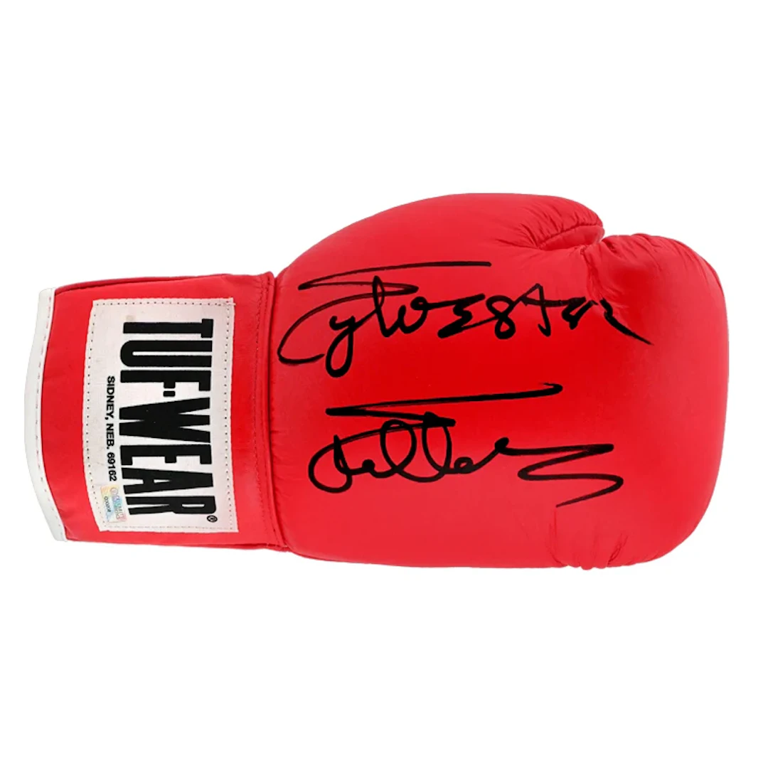 Sylvester Stallone Autographed Rocky Tuf Wear Boxing Glove