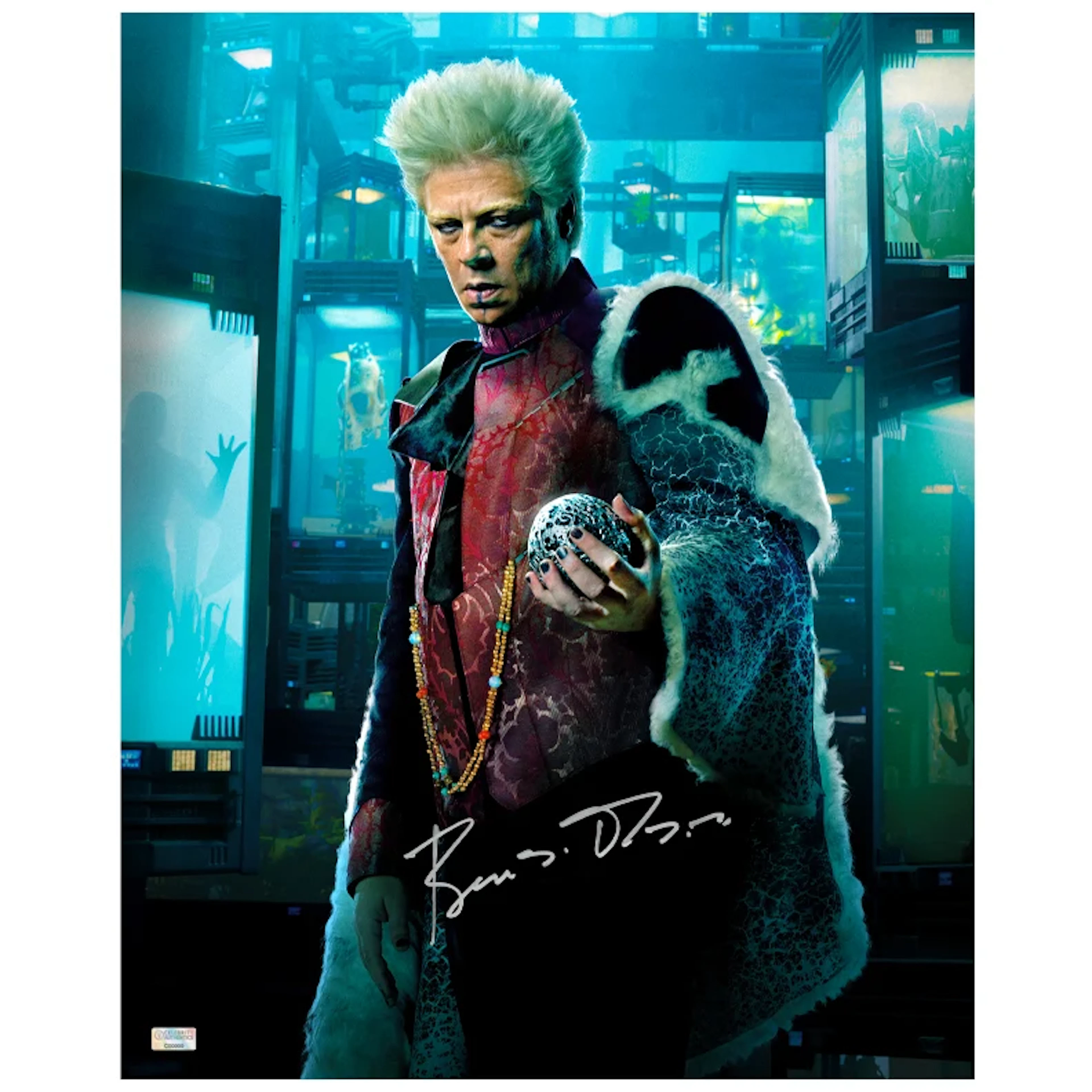 Benicio Del Toro Autographed 2014 Guardians of the Galaxy The Collector