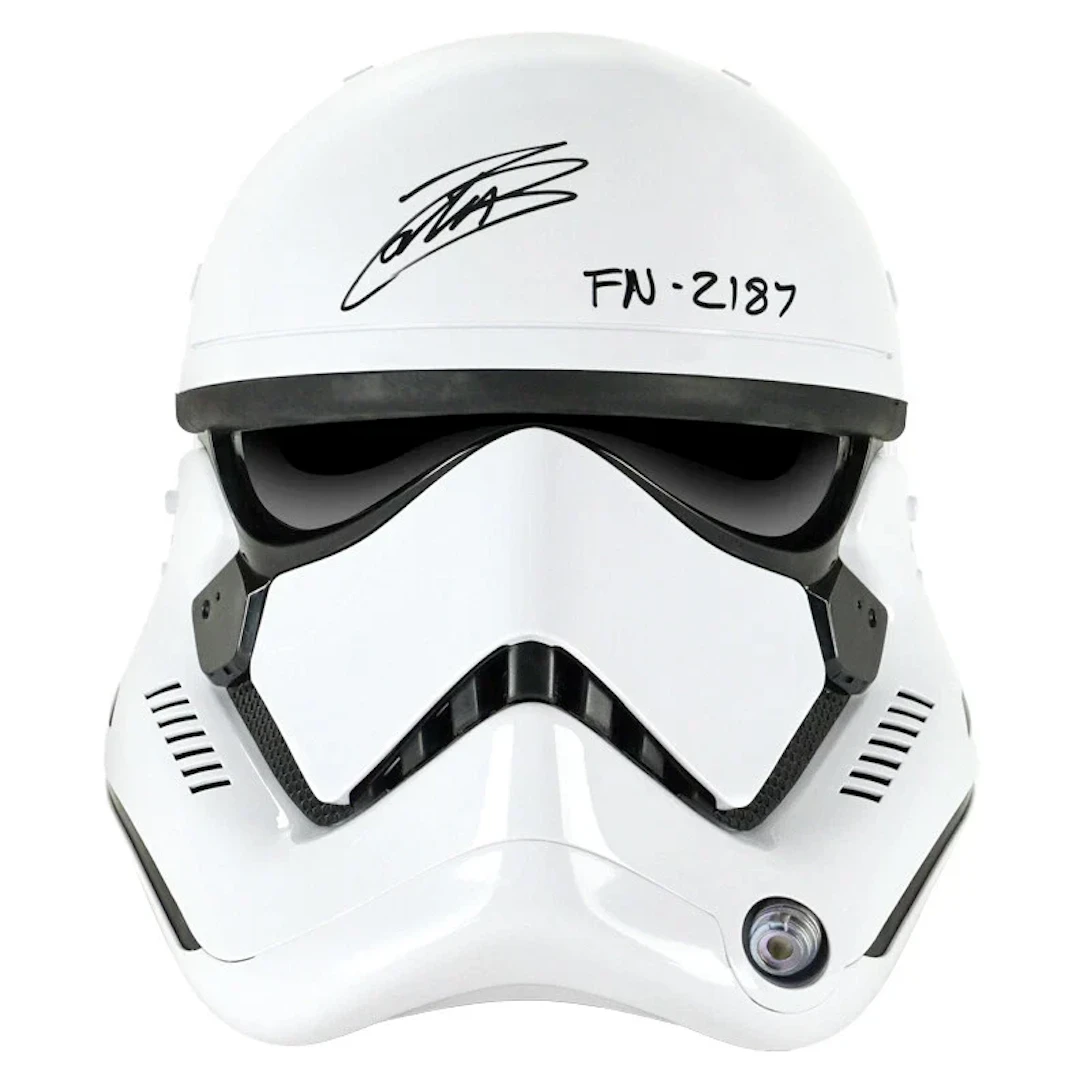John Boyega Autographed Star Wars The Black Series First Order Stormtrooper