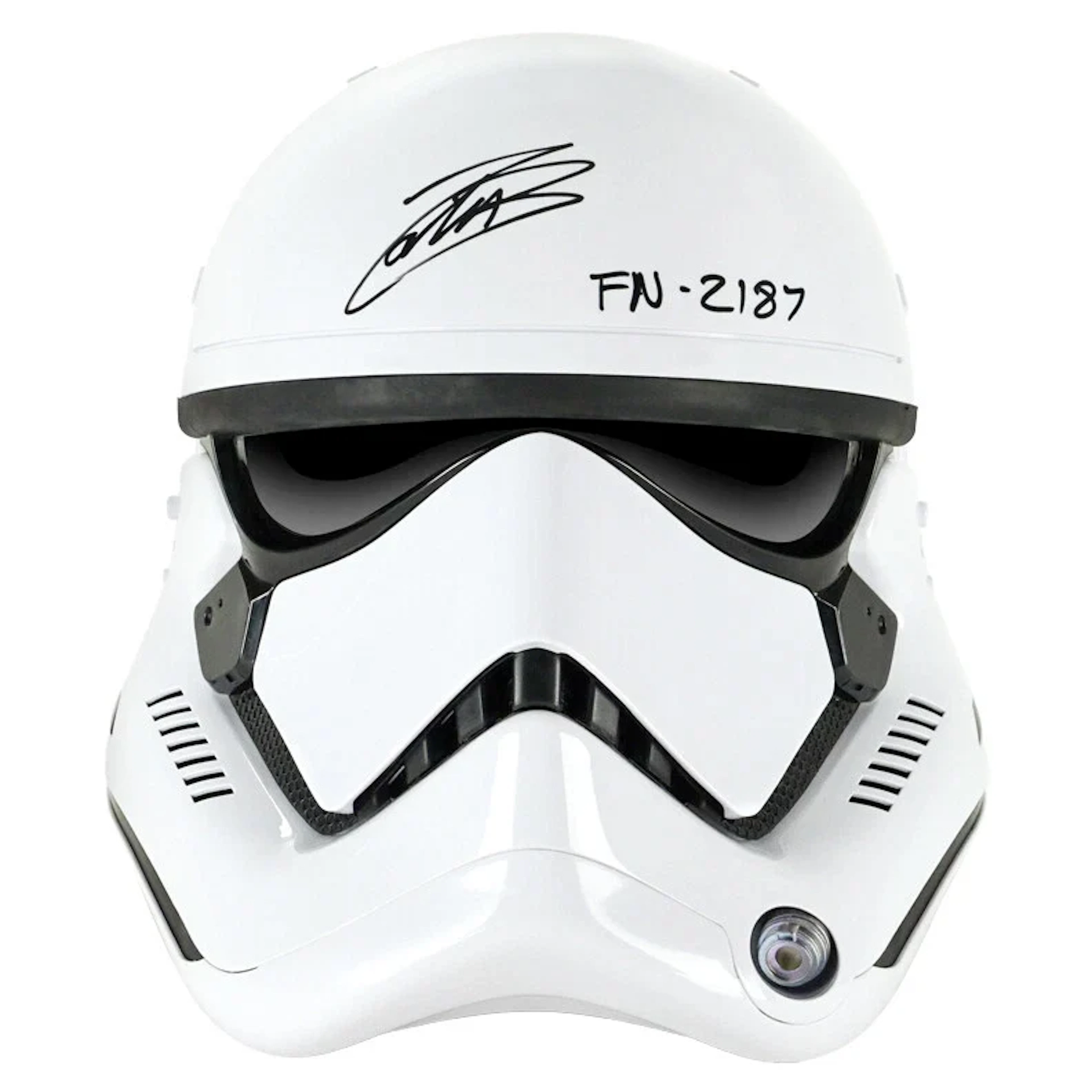 John Boyega Autographed Star Wars The Black Series First Order Stormtrooper