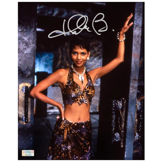 Halle Berry Autographed 1994 The Flintstones 8x10 Photo