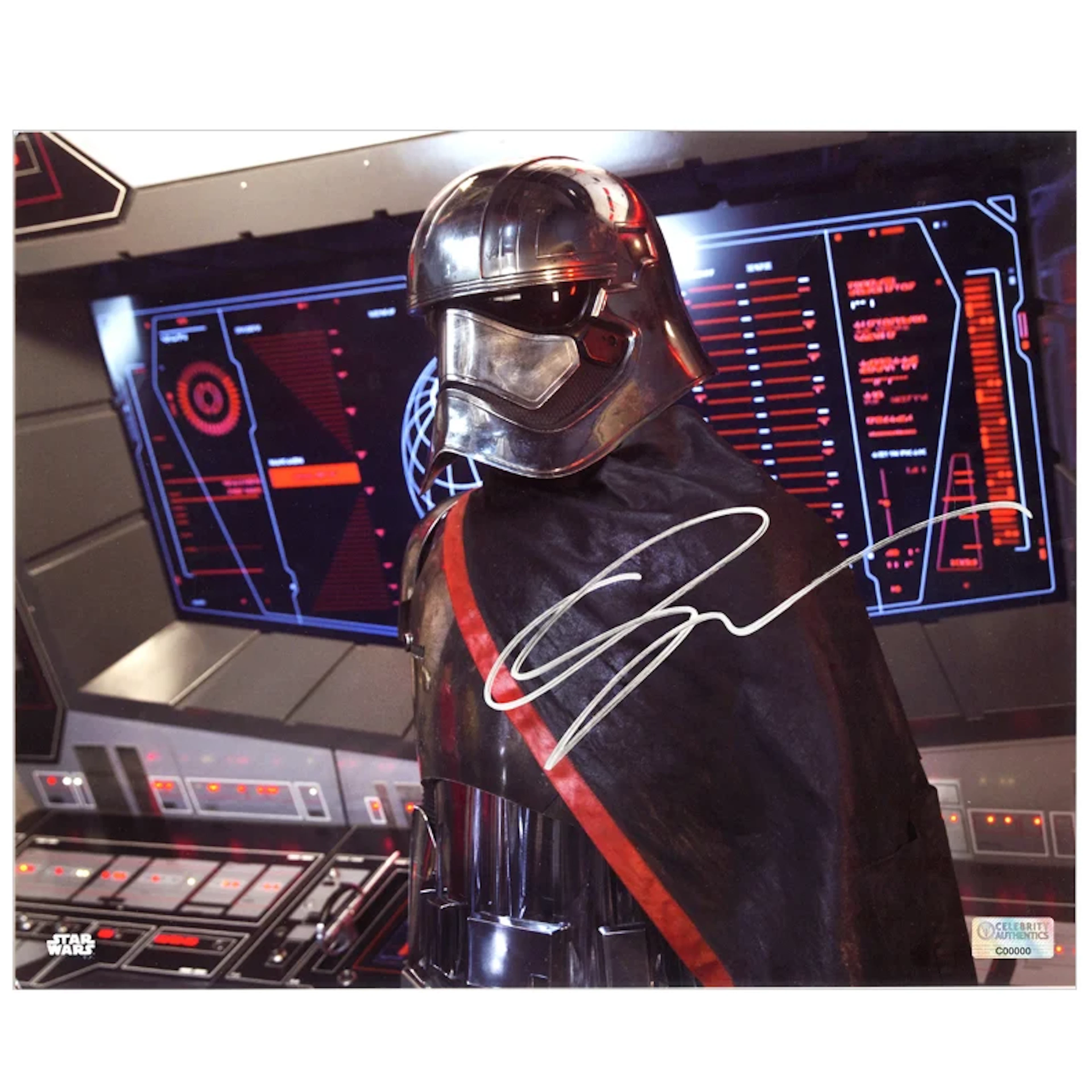 Gwendoline Christie Autographed Star Wars: The Force Awakens Captain