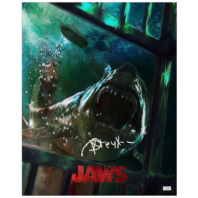 Richard Dreyfuss Autographed Jaws The Cage Limited Edition 16x20 Giclee