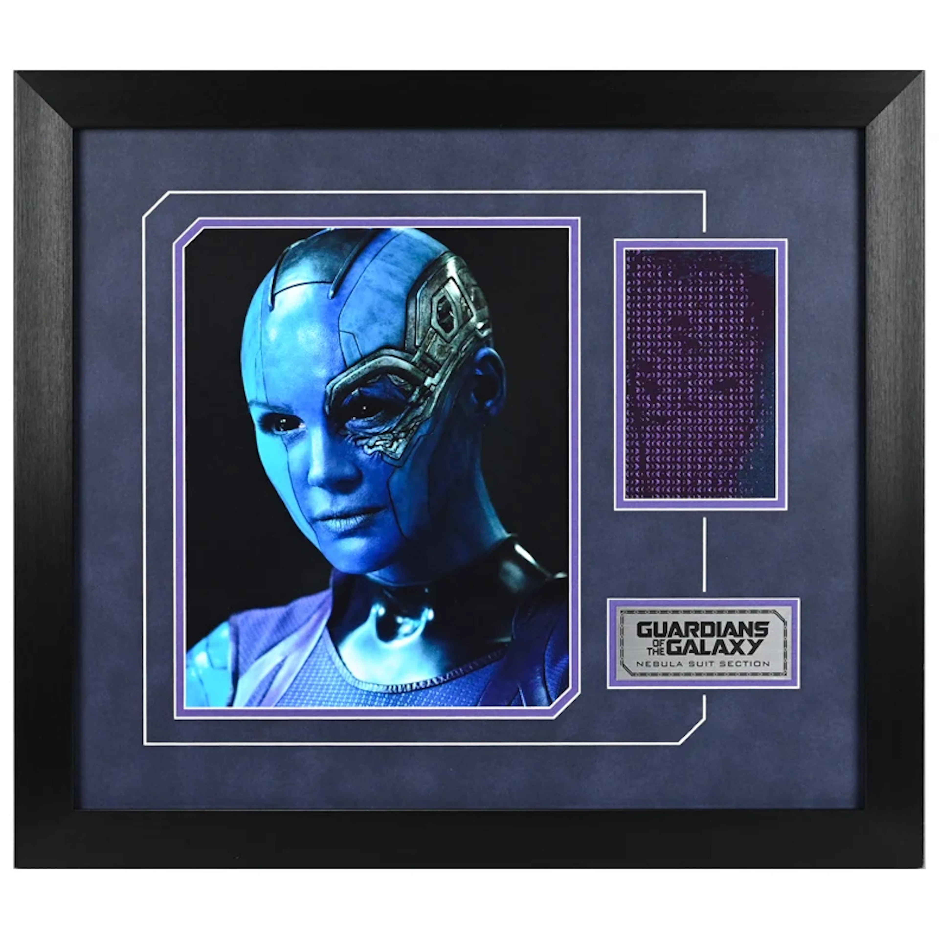 2014 Guardians of the Galaxy Production Made Nebula Suit Framed Display