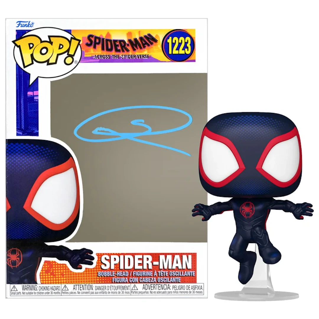 Shameik Moore Autographed Spider-Man Across The Spider-Verse Miles