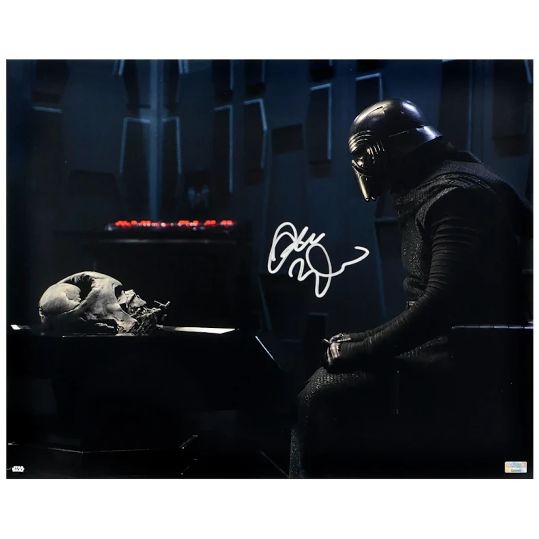 Adam Driver Autographed Star Wars: The Force Awakens Kylo Ren Destiny’s
