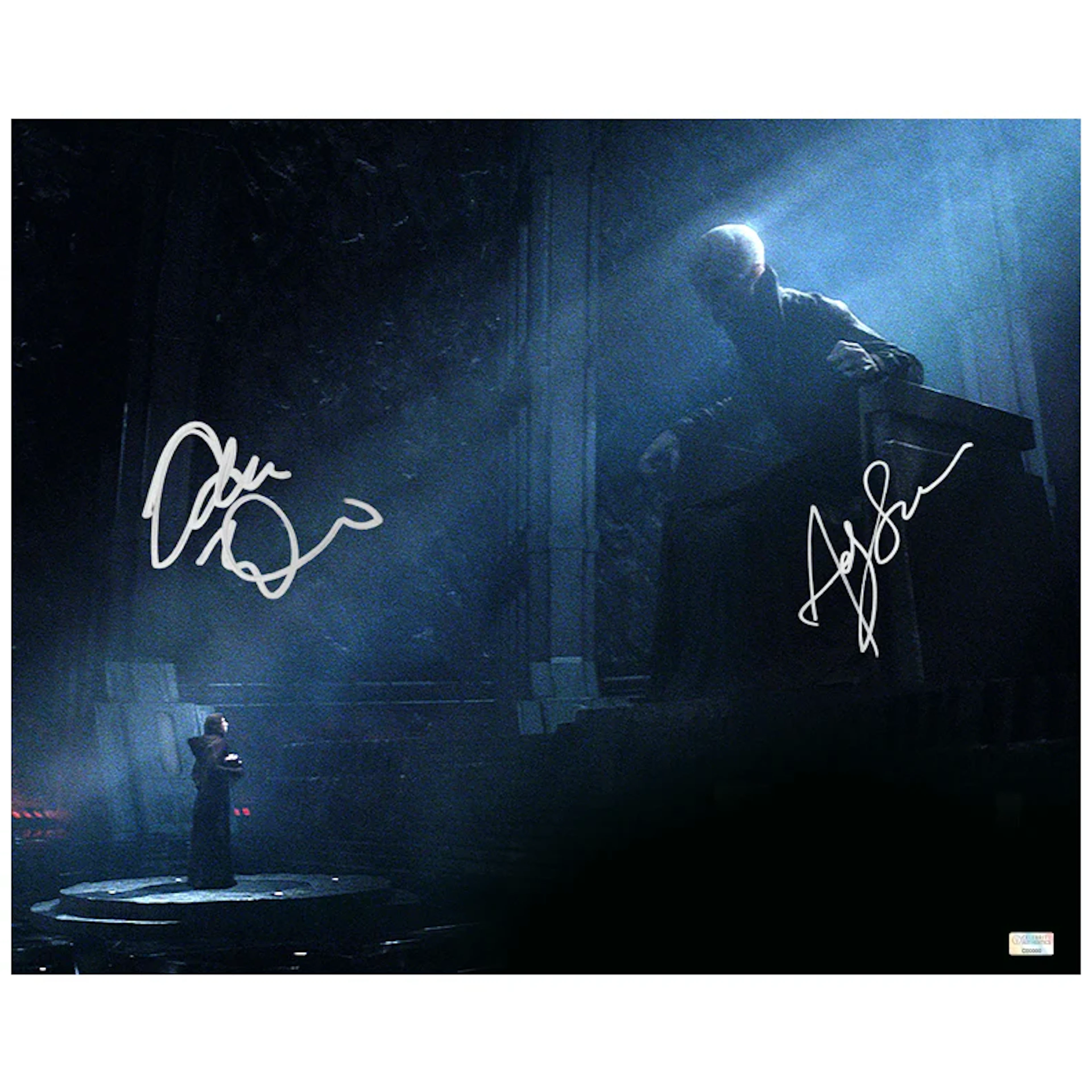 Adam Driver, Andy Serkis Autographed Star Wars: The Force Awakens