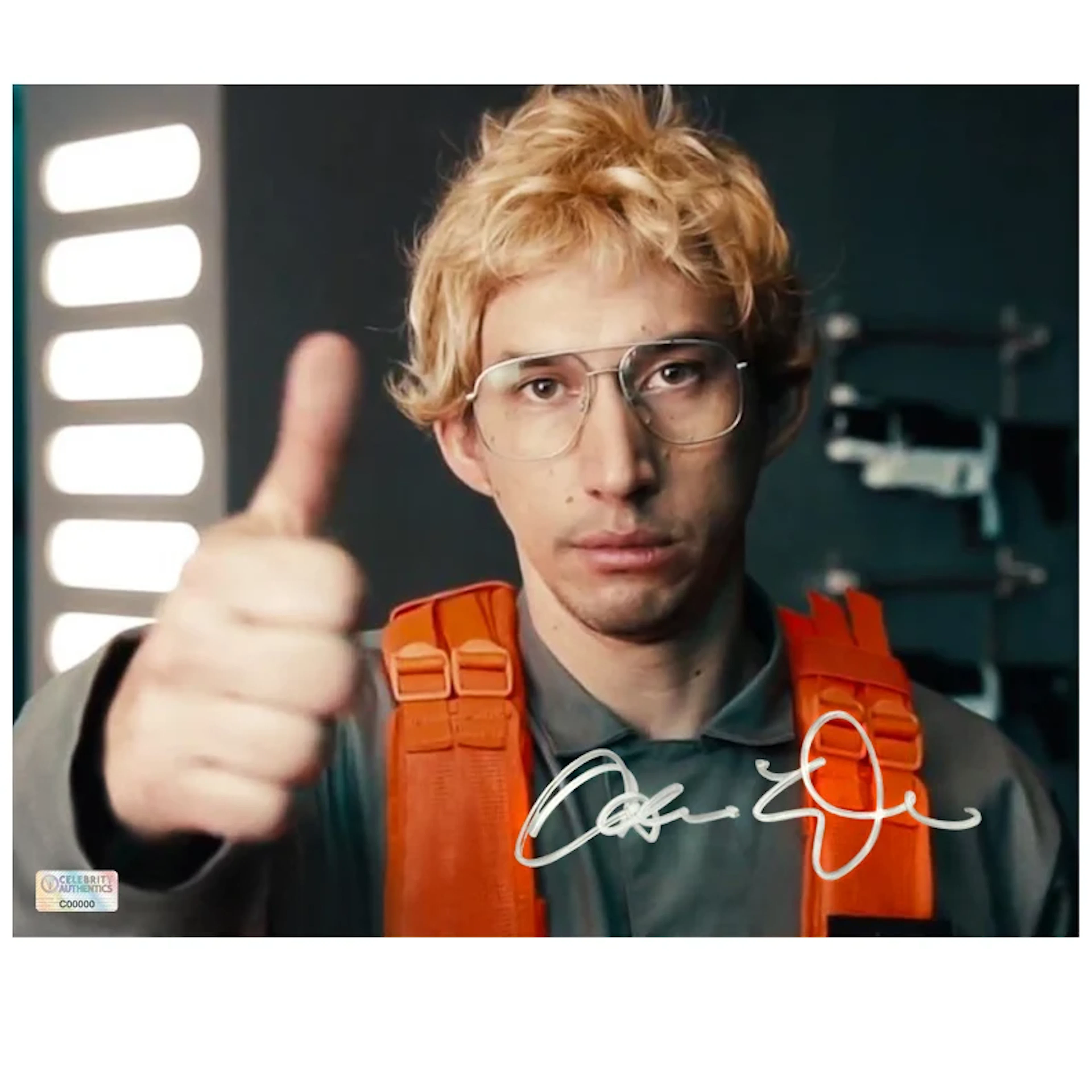 Adam Driver Autographed Matt The Radar Technician 8×10 Photo