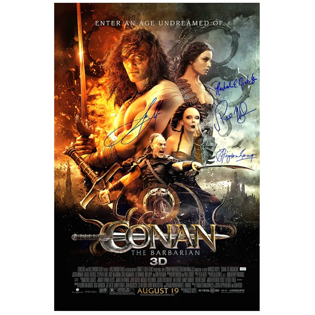 Jason Momoa, Rose McGowan, Rachel Nichols and Stephen Lang Signed
