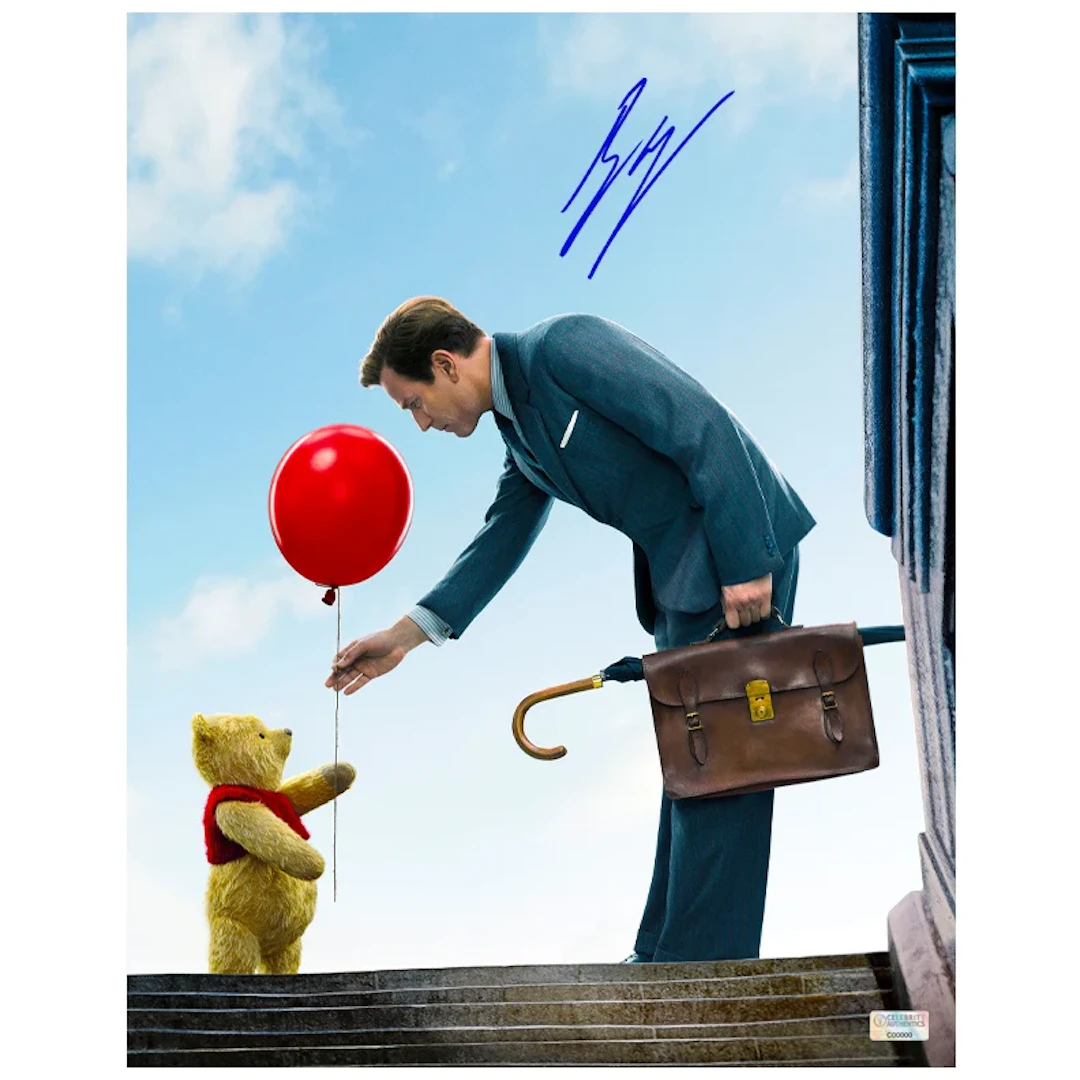 Ewan McGregor Autographed Christopher Robin 11x14 Photo