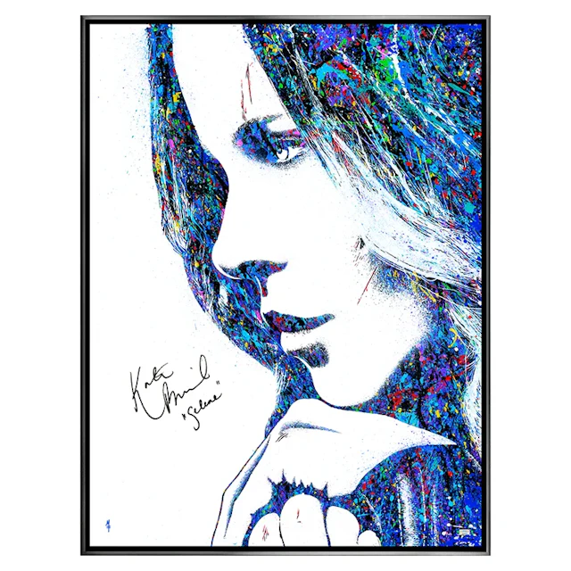 Kate Beckinsale Autographed Michael Ferrari Underworld Selene 30"x40"