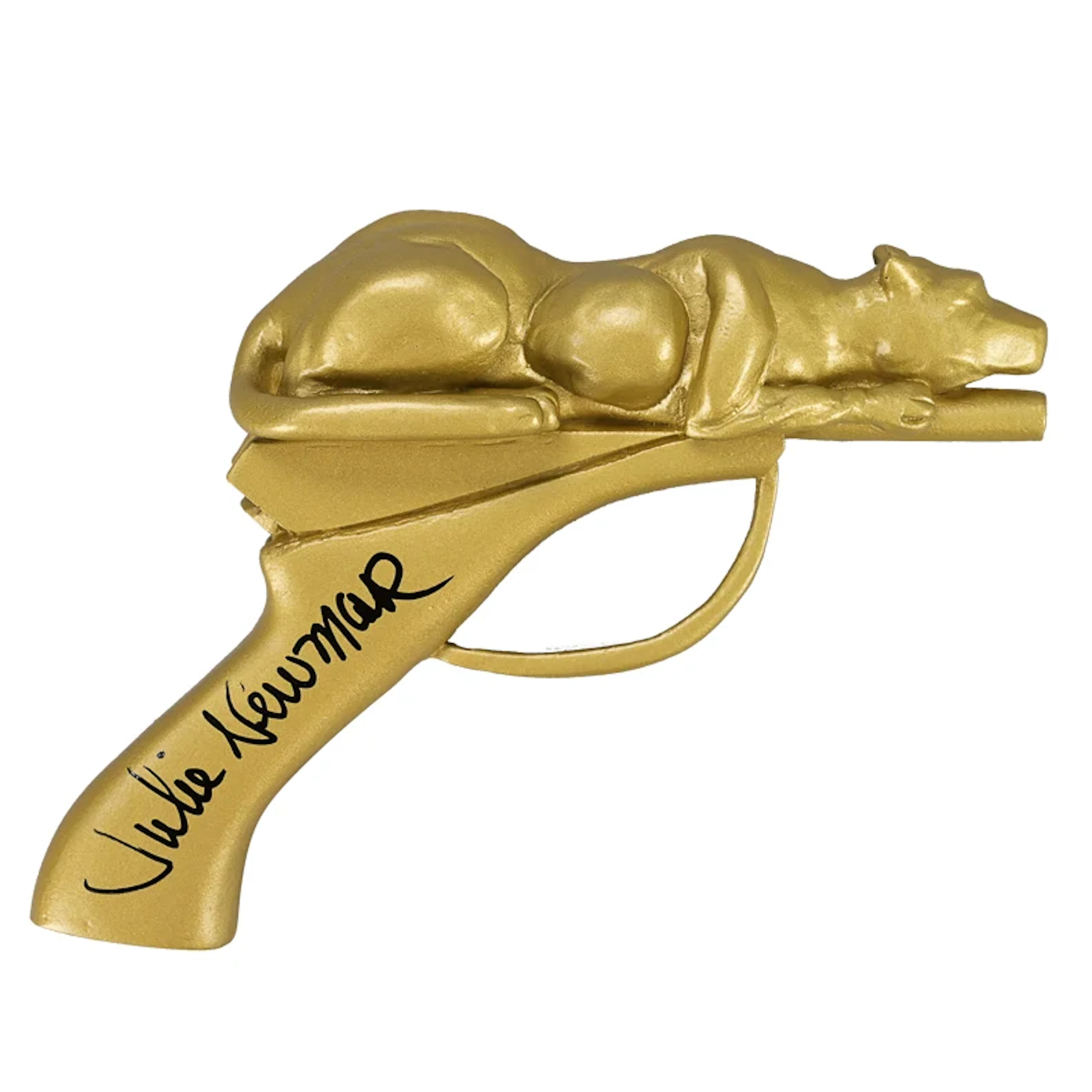 Julie Newmar Autographed 1966 Batman Series Catwoman Catgun