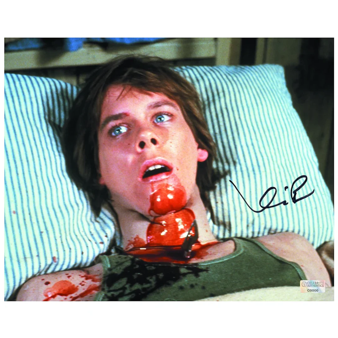Kevin Bacon Autographed 1980 Friday the 13th Jack 8x10 Photo