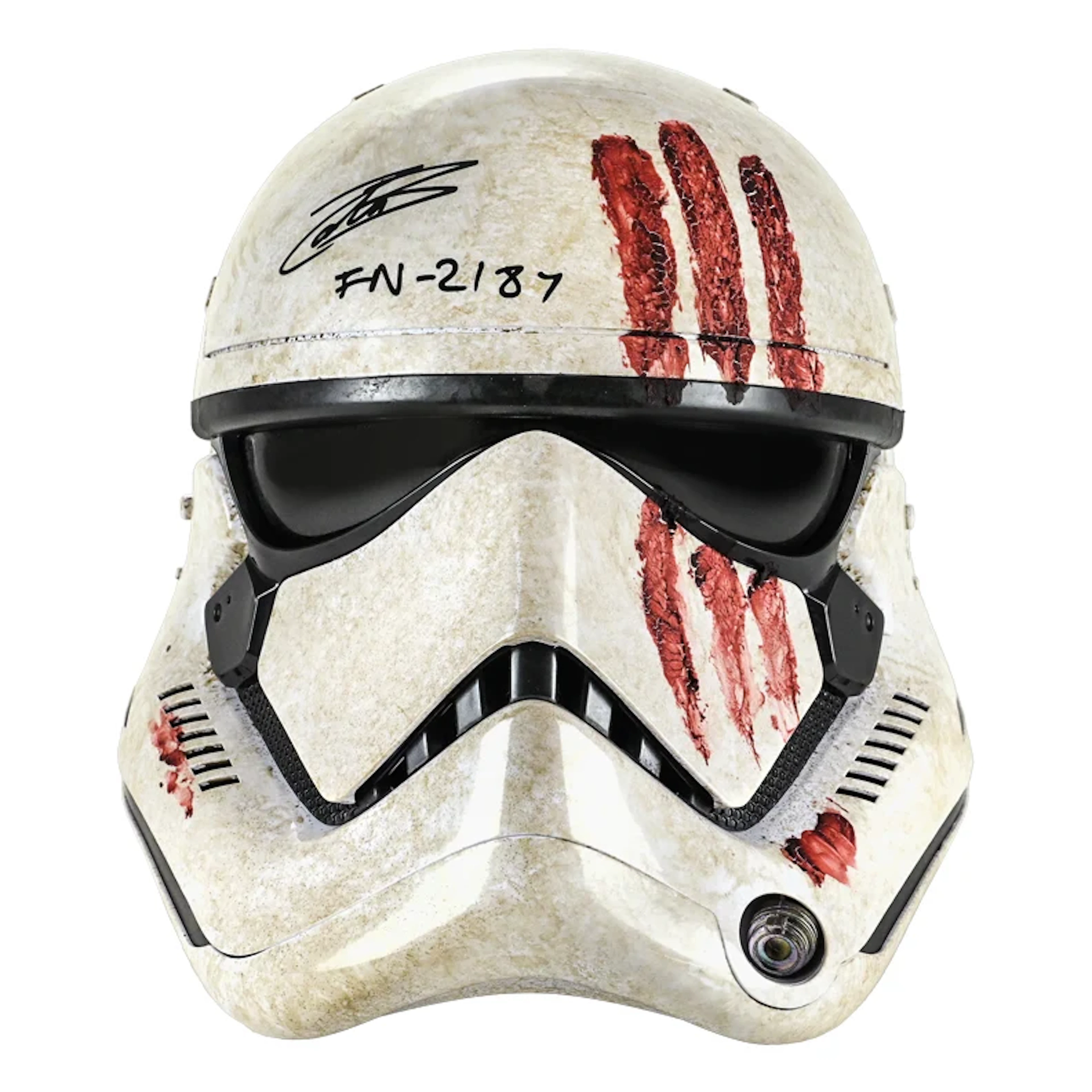John Boyega Autographed Star Wars The Black Series First Order Stormtrooper