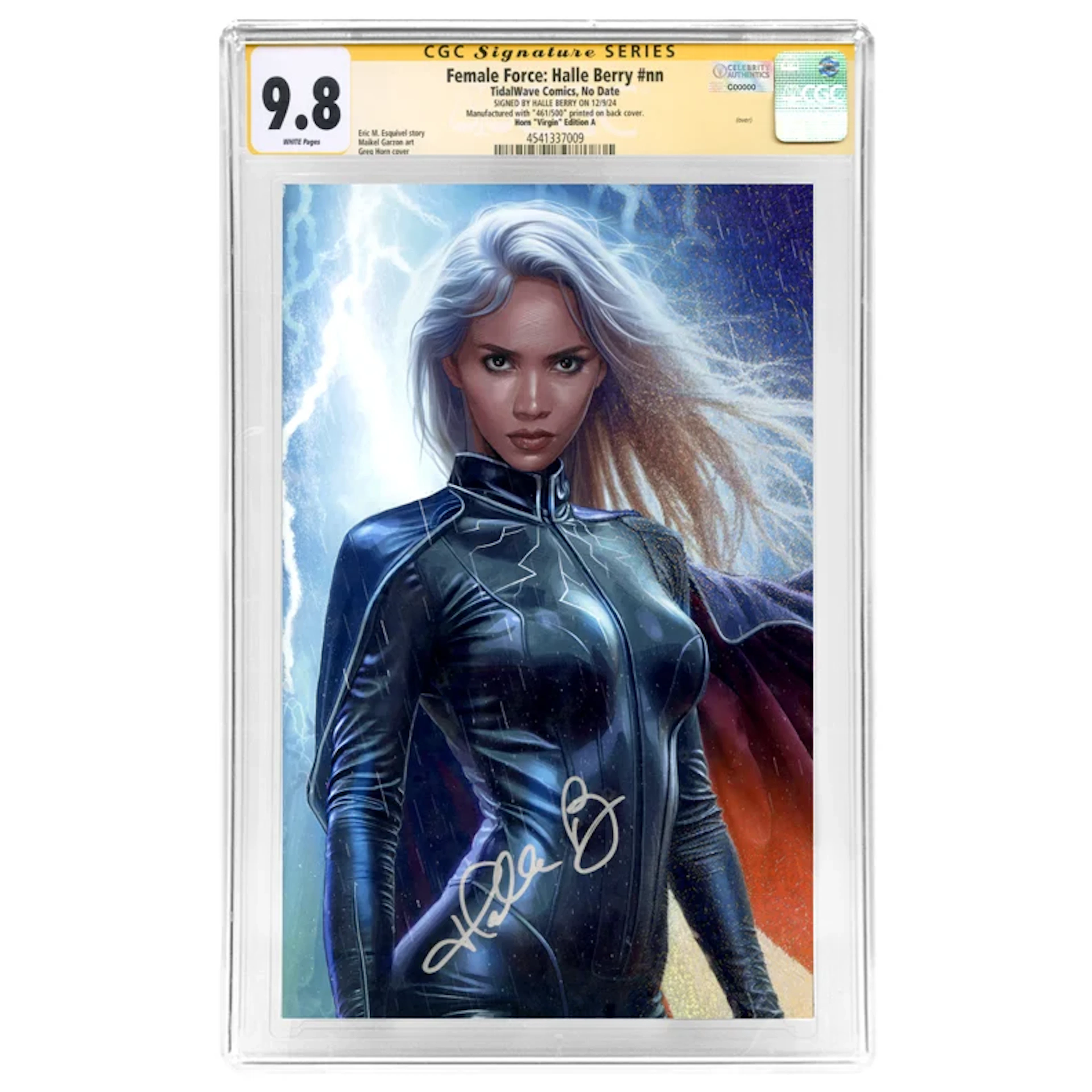 Halle Berry Autographed 2024 Female Force: Halle Berry nn Virgin Storm