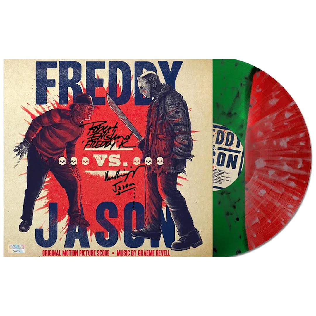Robert Englund, Ken Kirzinger Autographed Mondo 2003 Freddy vs. Jason