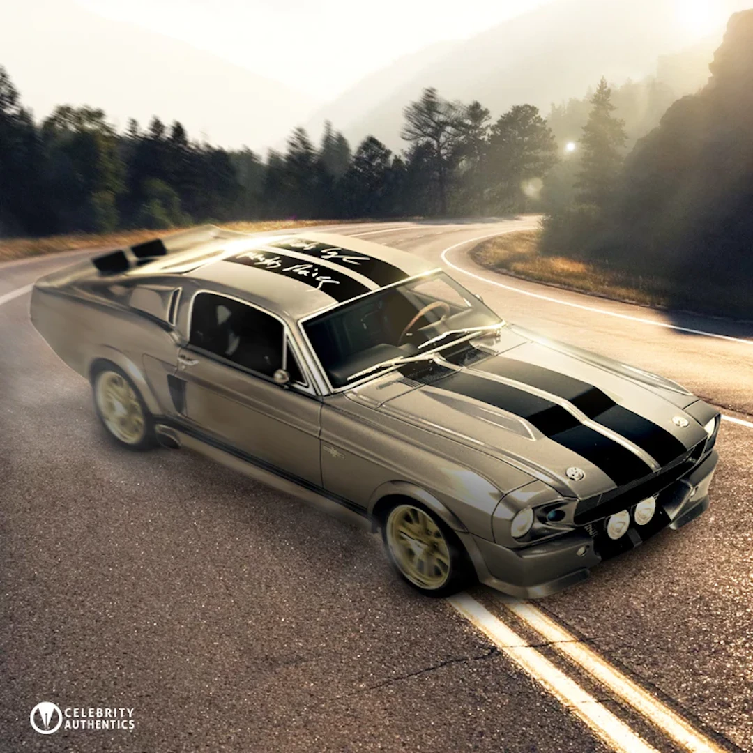 Nicolas Cage Autographed Greenlight 1967 Ford Mustang Eleanor Gone