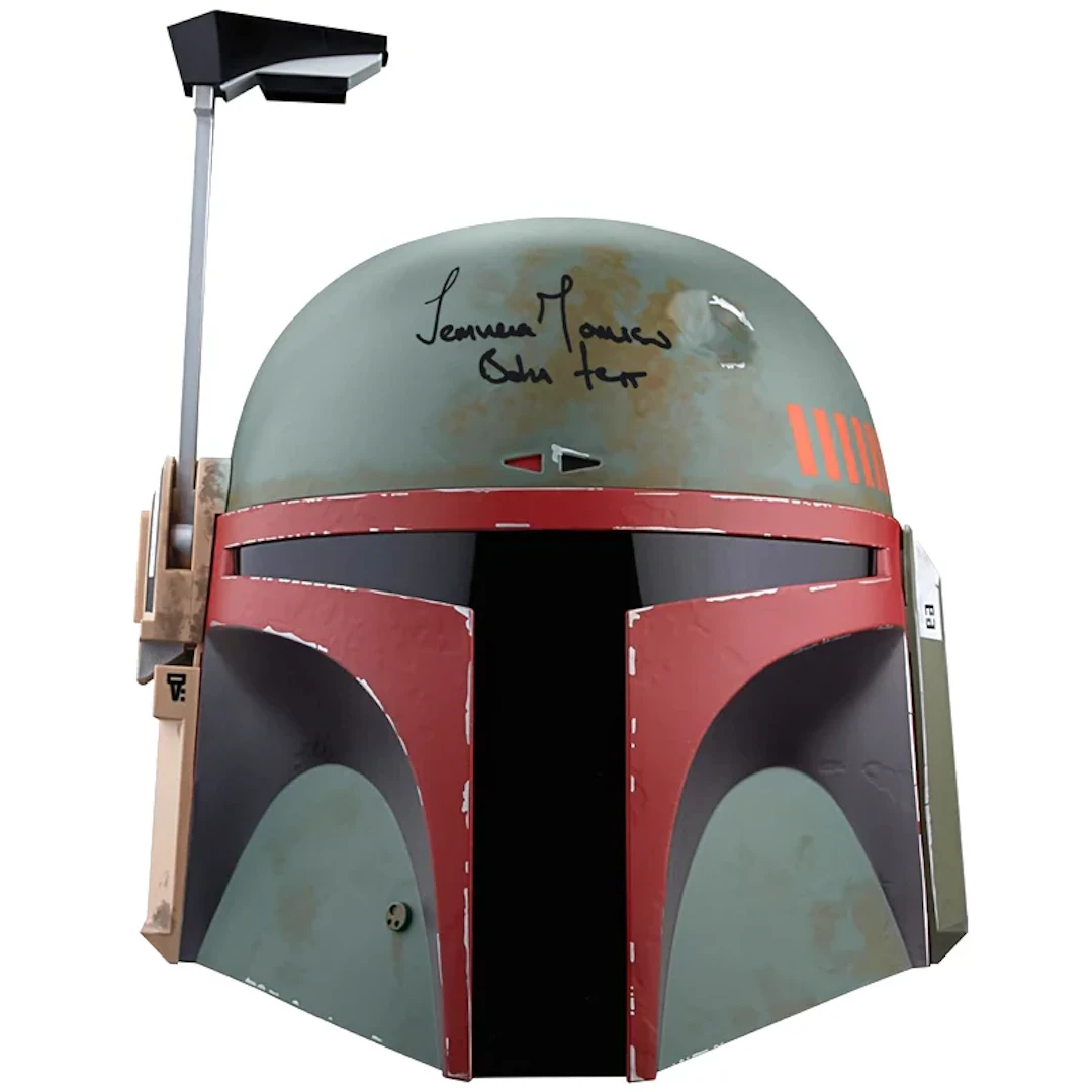 Temuera Morrison Autographed Star Wars The Black Series Boba Fett