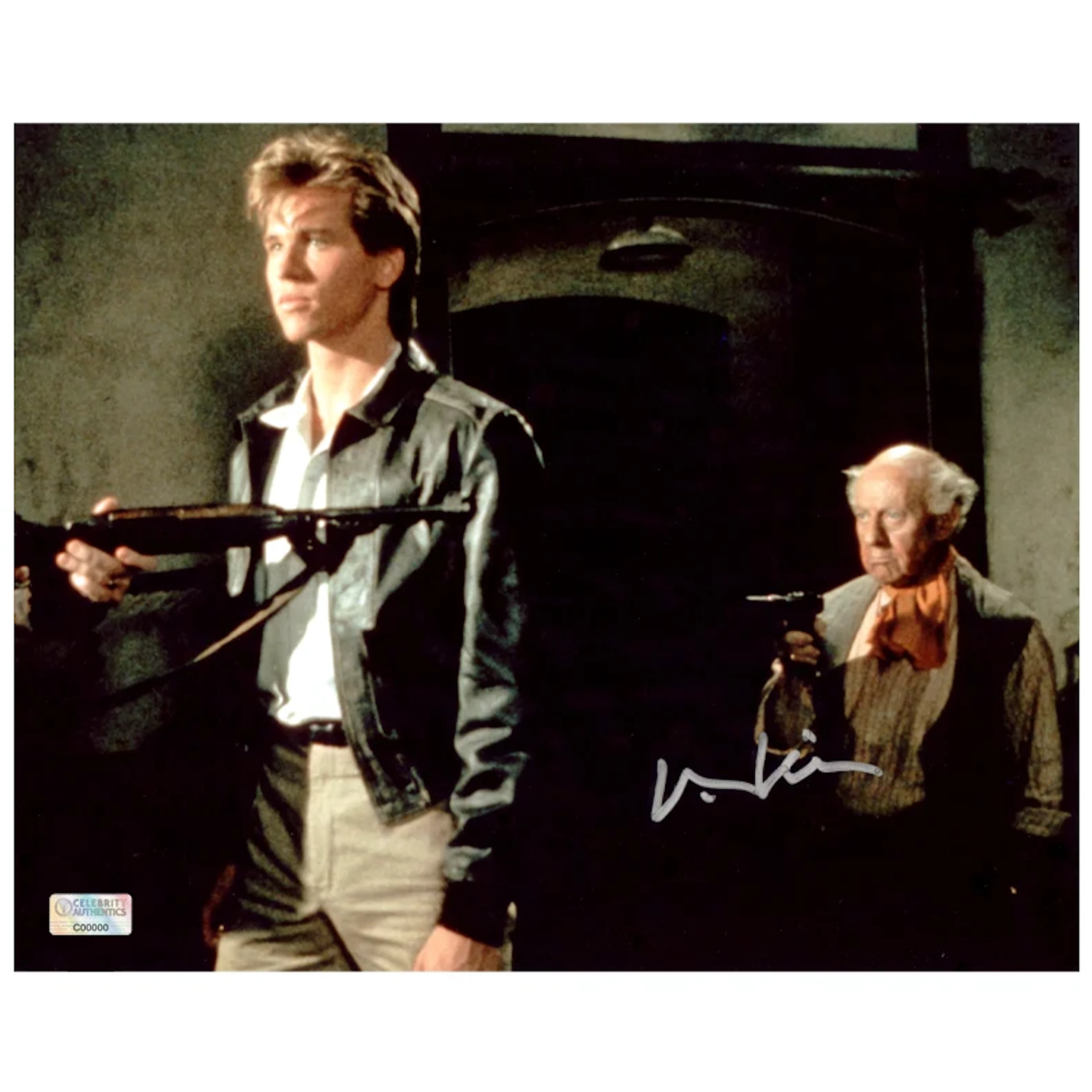 Val Kilmer 1984 Top Secret 8x10 Jail Scene Photo