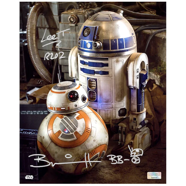 Brian Herring and Lee Towersey Autographed Star Wars: The Force Awakens