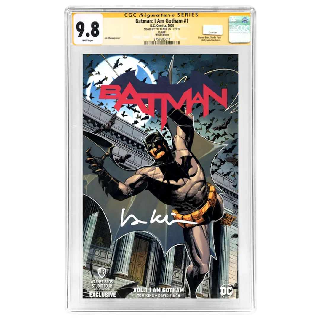 Val Kilmer Autographed 2020 Batman: I Am Gotham #1 Warner Brothers