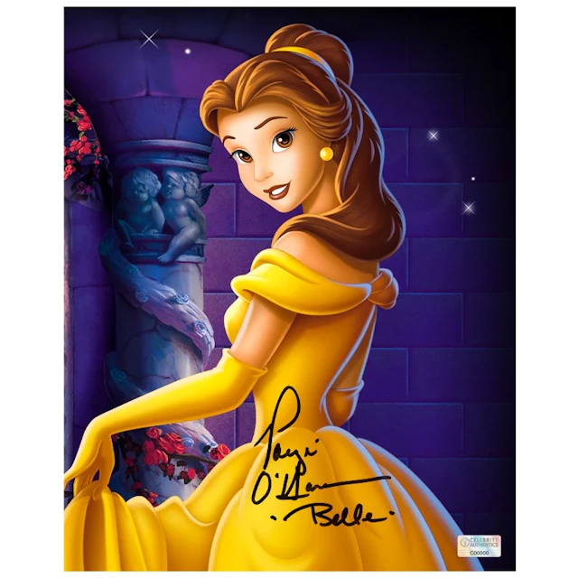 Paige O'Hara Autographed Beauty & the Beast 8x10 Belle Photo