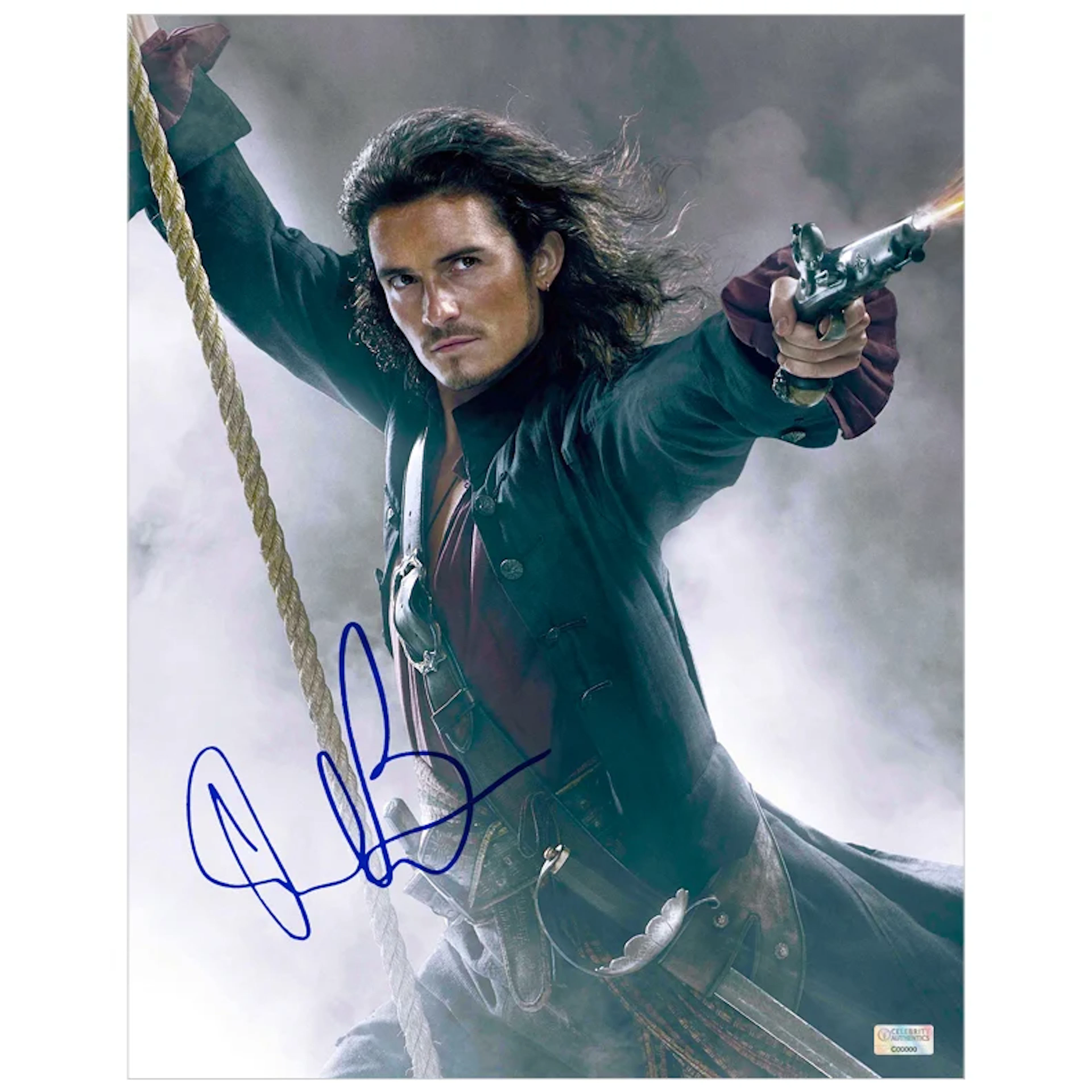 Orlando Bloom Autographed Pirates of the Caribbean: At World's End