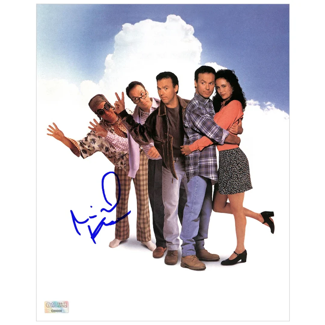 Michael Keaton Autographed 1996 Multiplicity 8x10 Photo