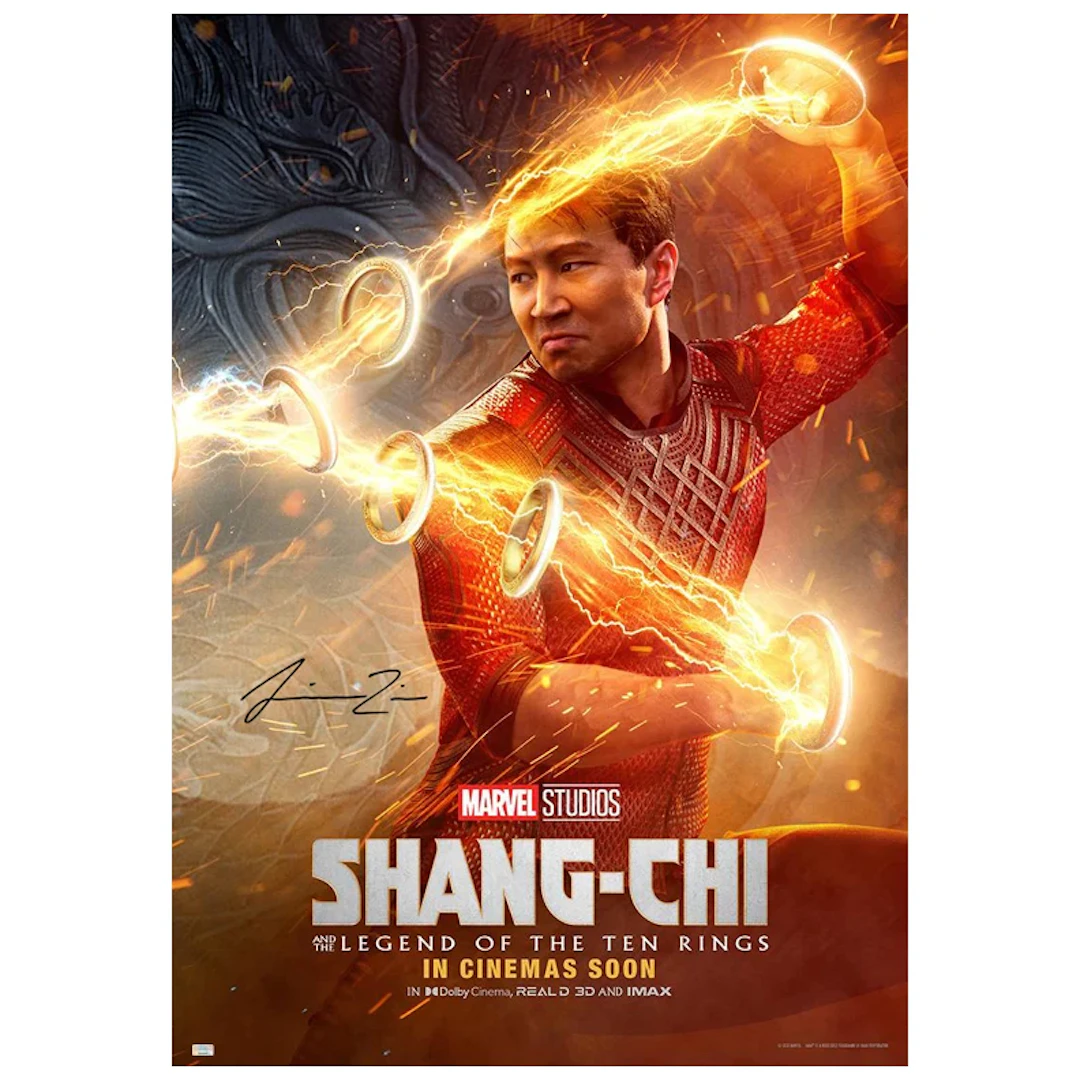 Simu Liu Autographed Shang-Chi and the Legend of the Ten Rings Original