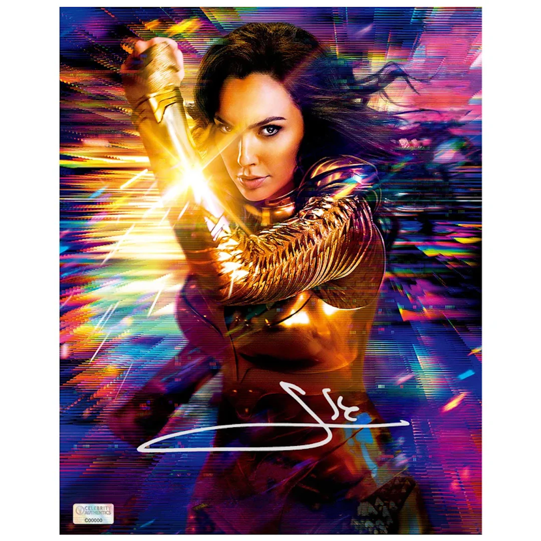 Gal Gadot Autographed 2020 Wonder Woman 84 Diana Prince 8x10 Photo