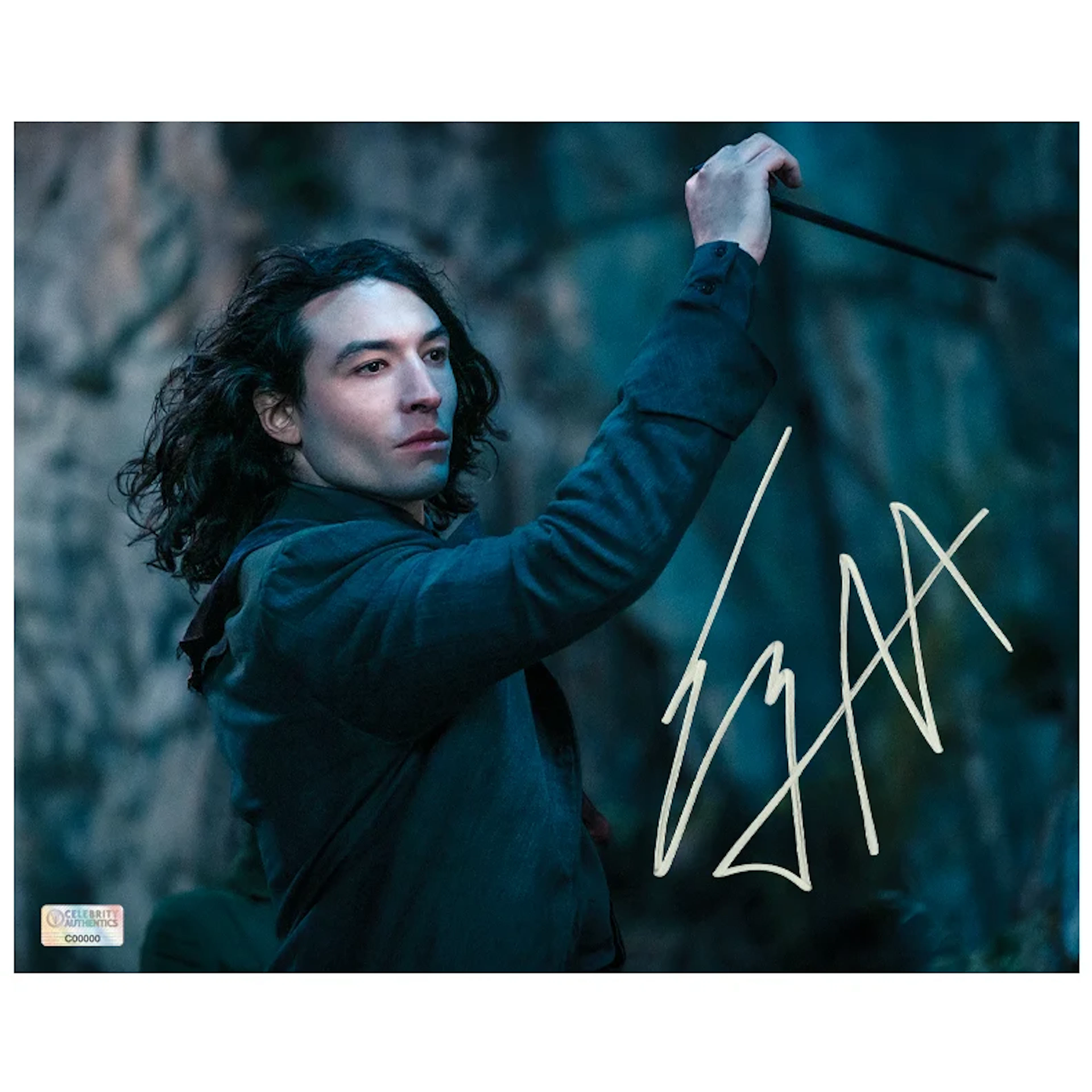 Ezra Miller Autographed 2022 Fantastic Beasts: The Secrets of Dumbledore