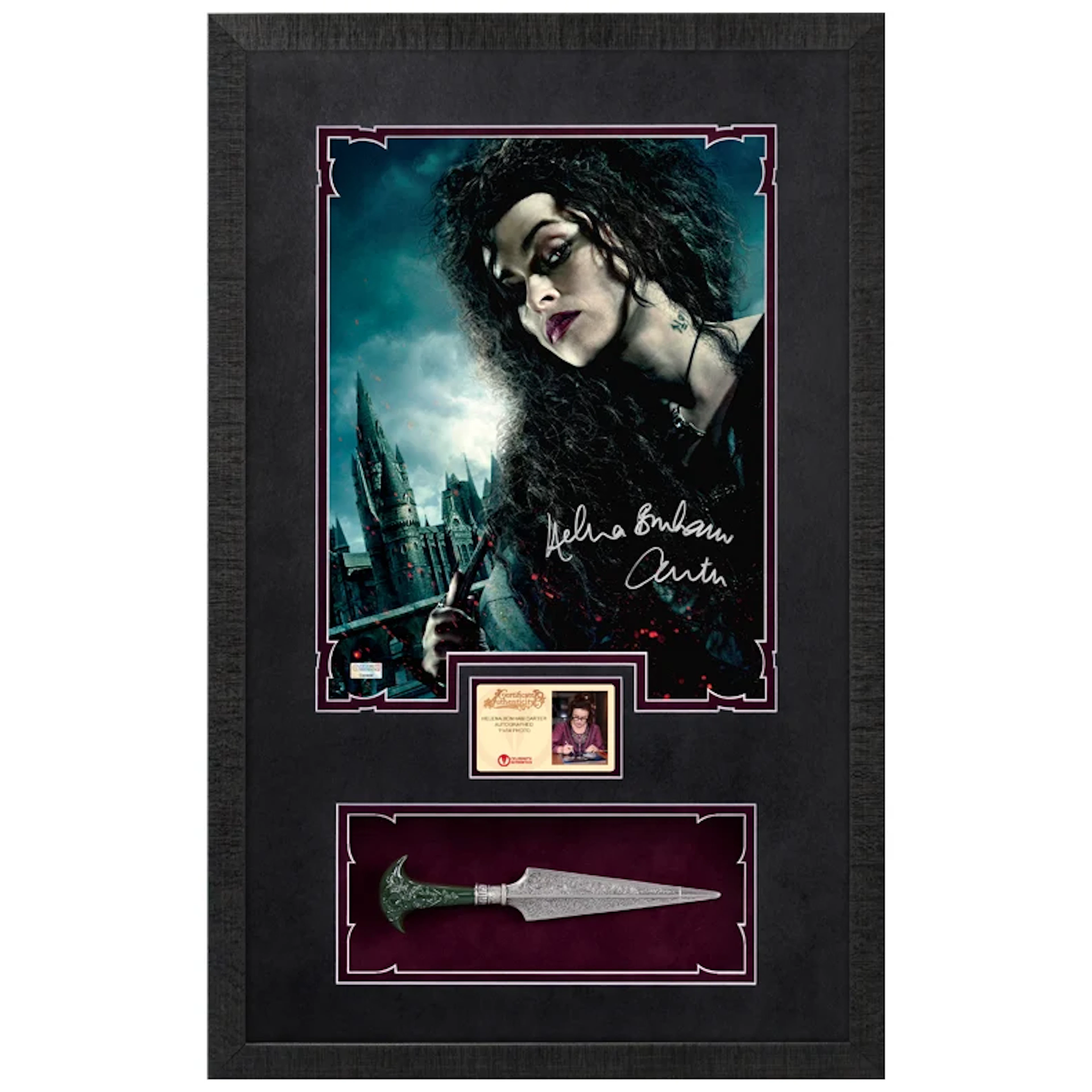 Helena Bonham Carter Autographed Harry Potter Bellatrix 11x14 Photo