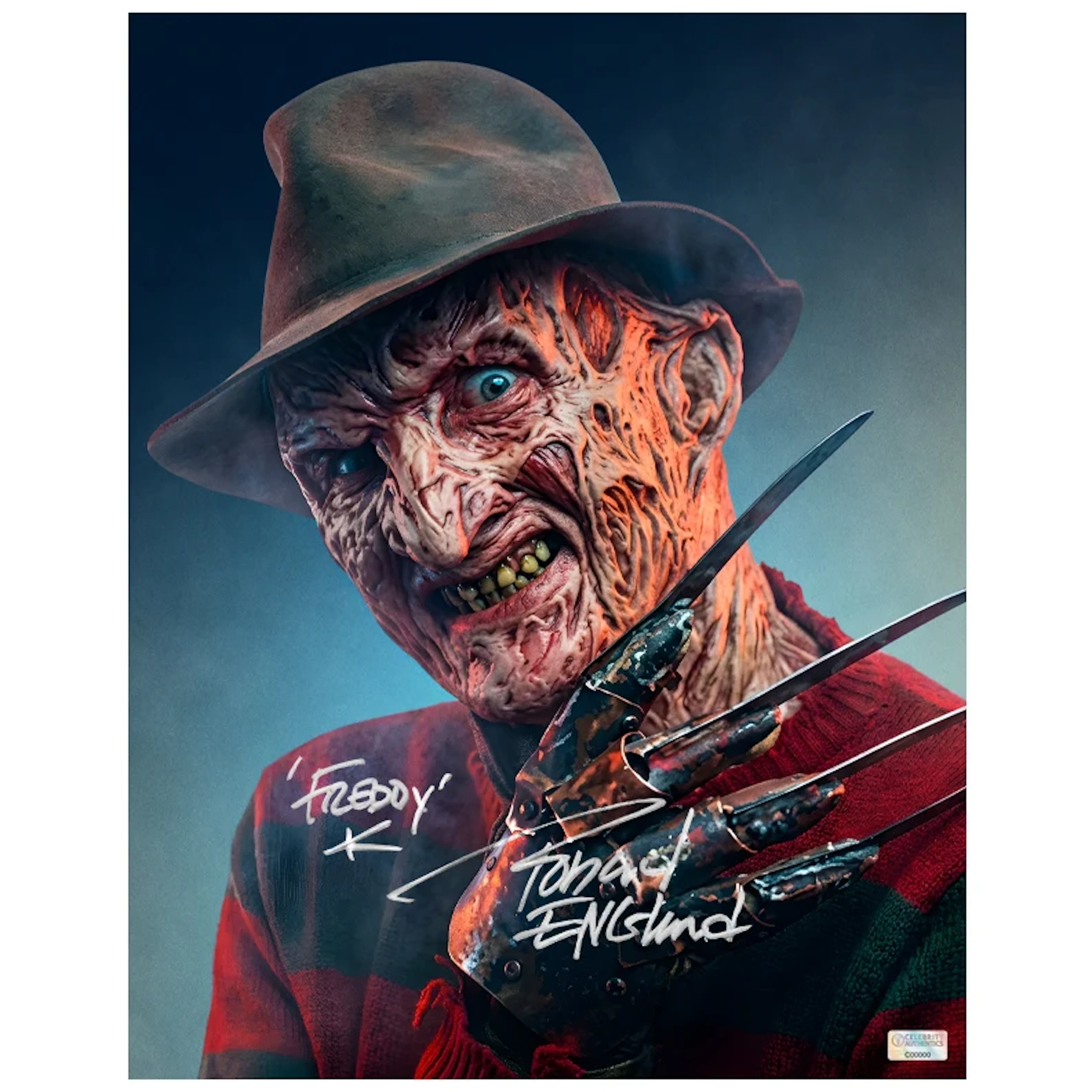 Robert Englund Autographed Nightmare on Elm Street Freddy Krueger