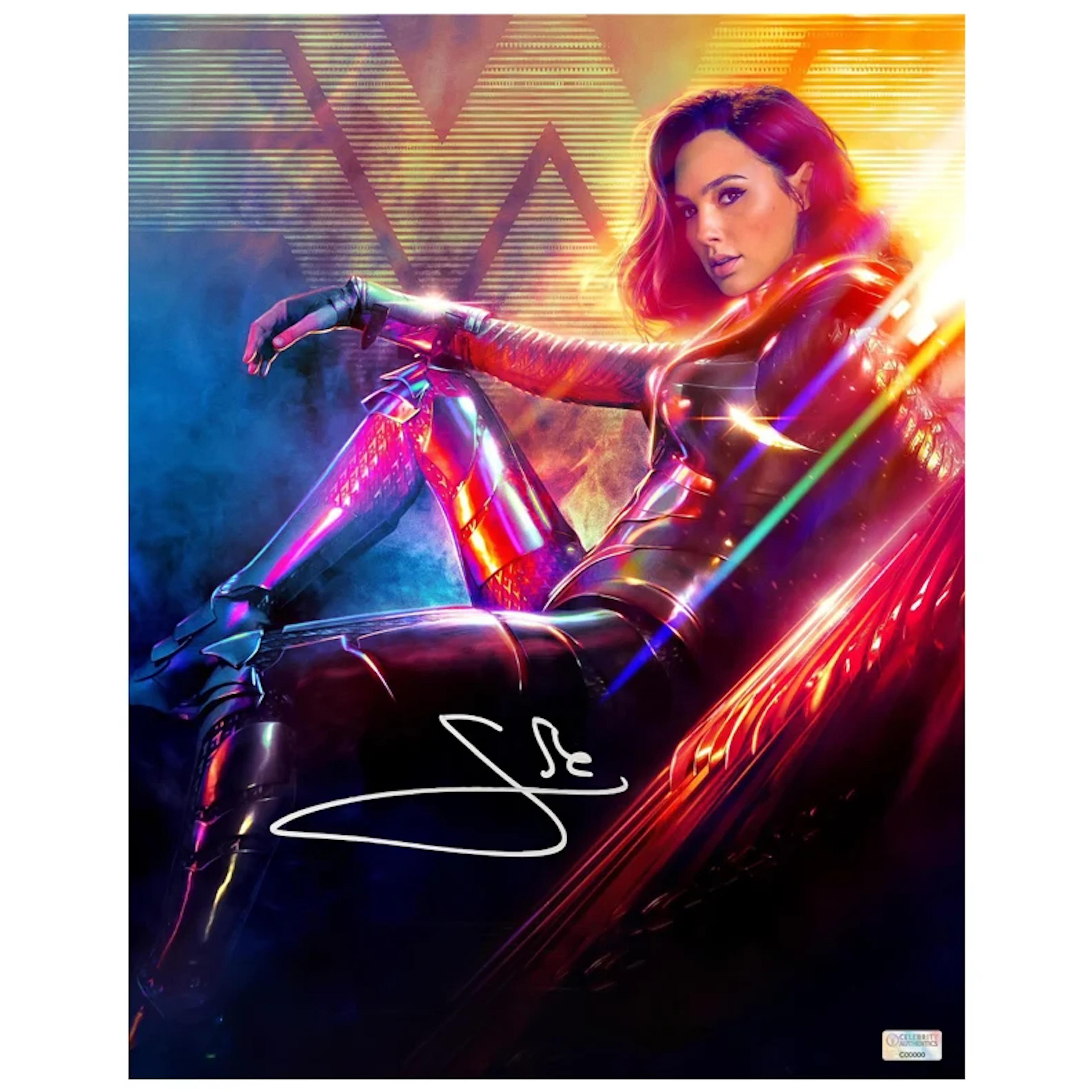 Gal Gadot Autographed 2020 Wonder Woman 84 Lady Diana 11x14 Photo