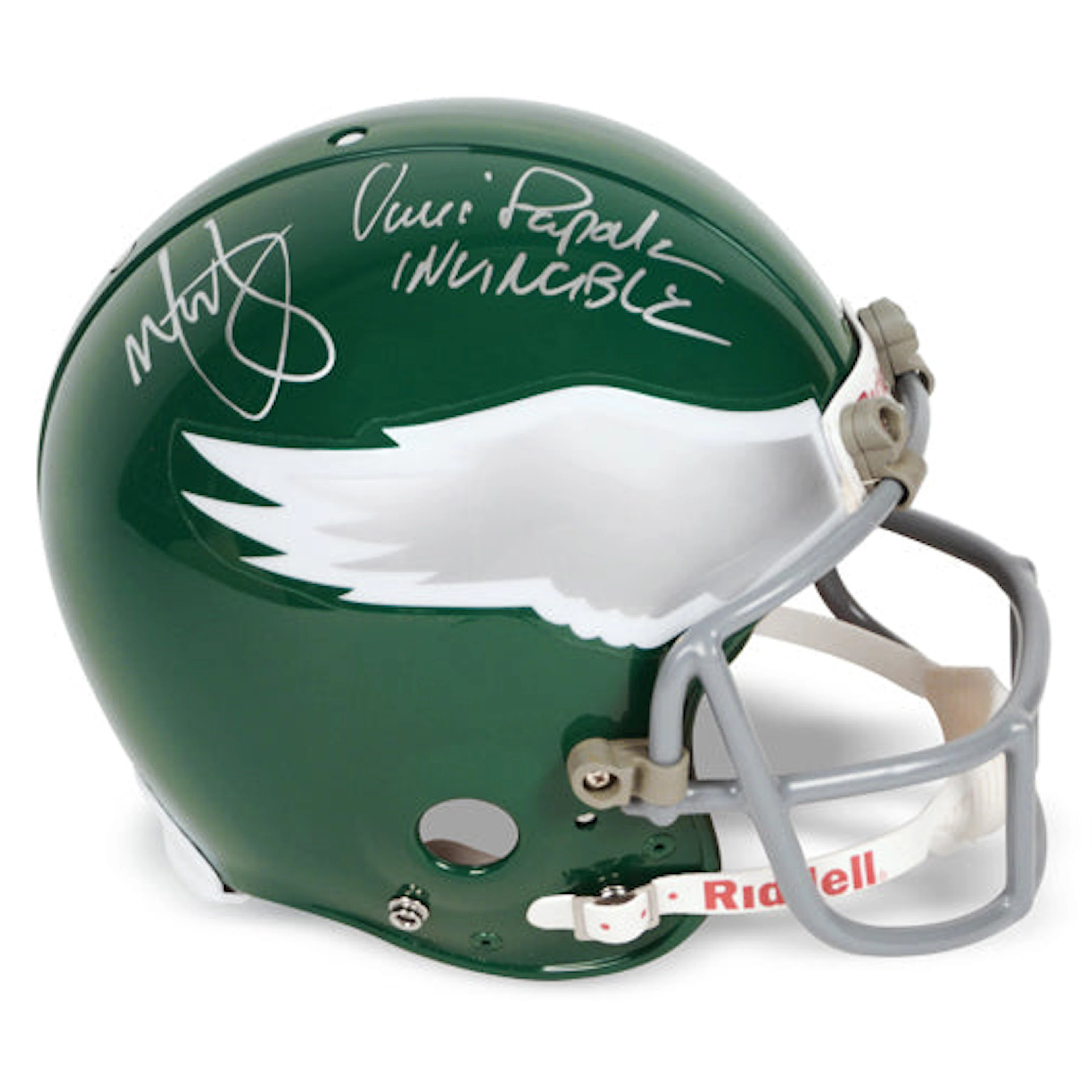 Mark Wahlberg and Vince Papale Autographed Invincible Philadelphia