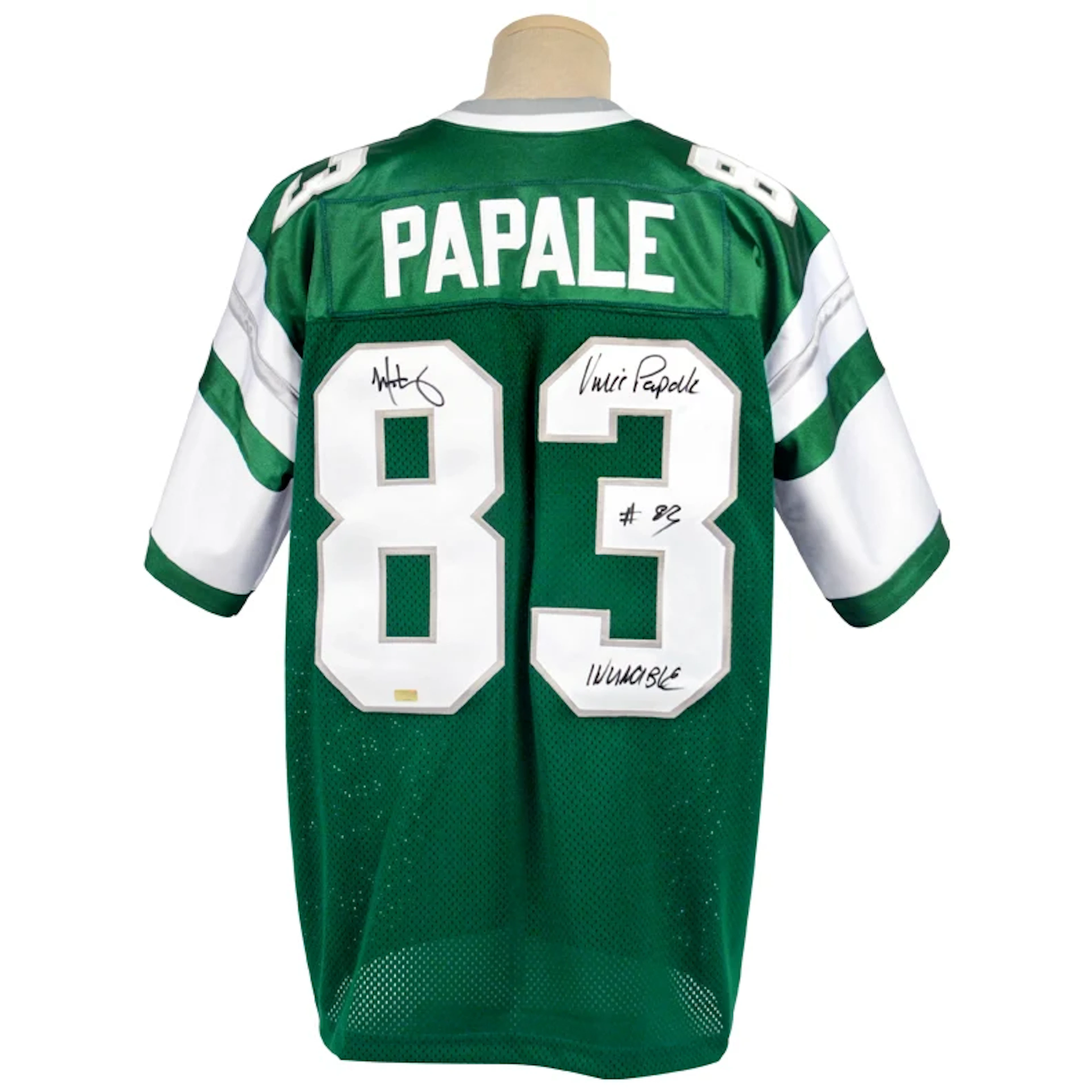 Mark Wahlberg and Vince Papale Autographed Invincible Philadelphia