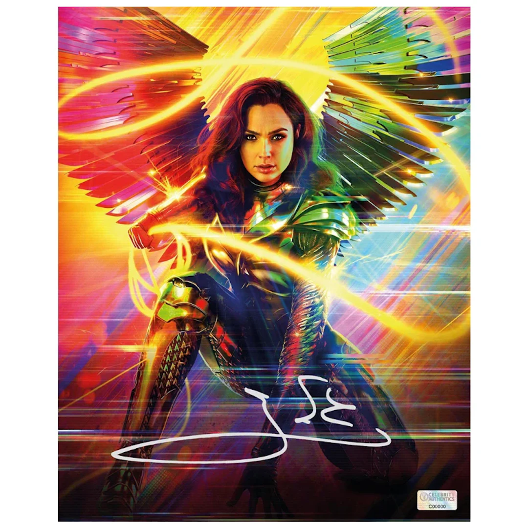Gal Gadot Autographed 2020 Wonder Woman 84 Lasso of Truth 8x10 Photo