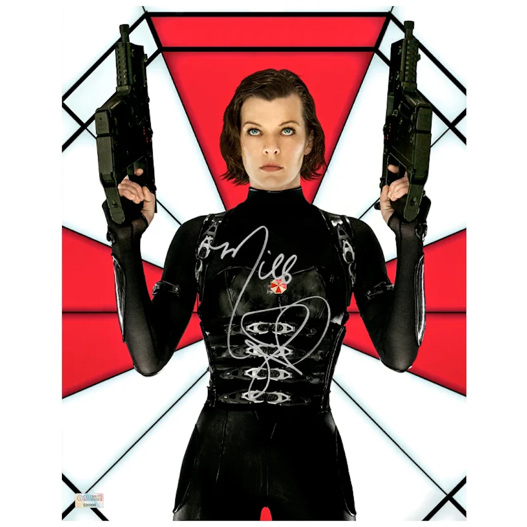 Milla Jovovich Autographed 2012 Resident Evil: Retribution Umbrella