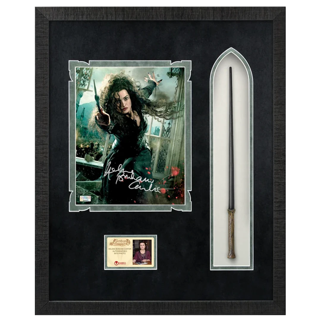 Helena Bonham Carter Autographed Harry Potter Bellatrix Lestrange