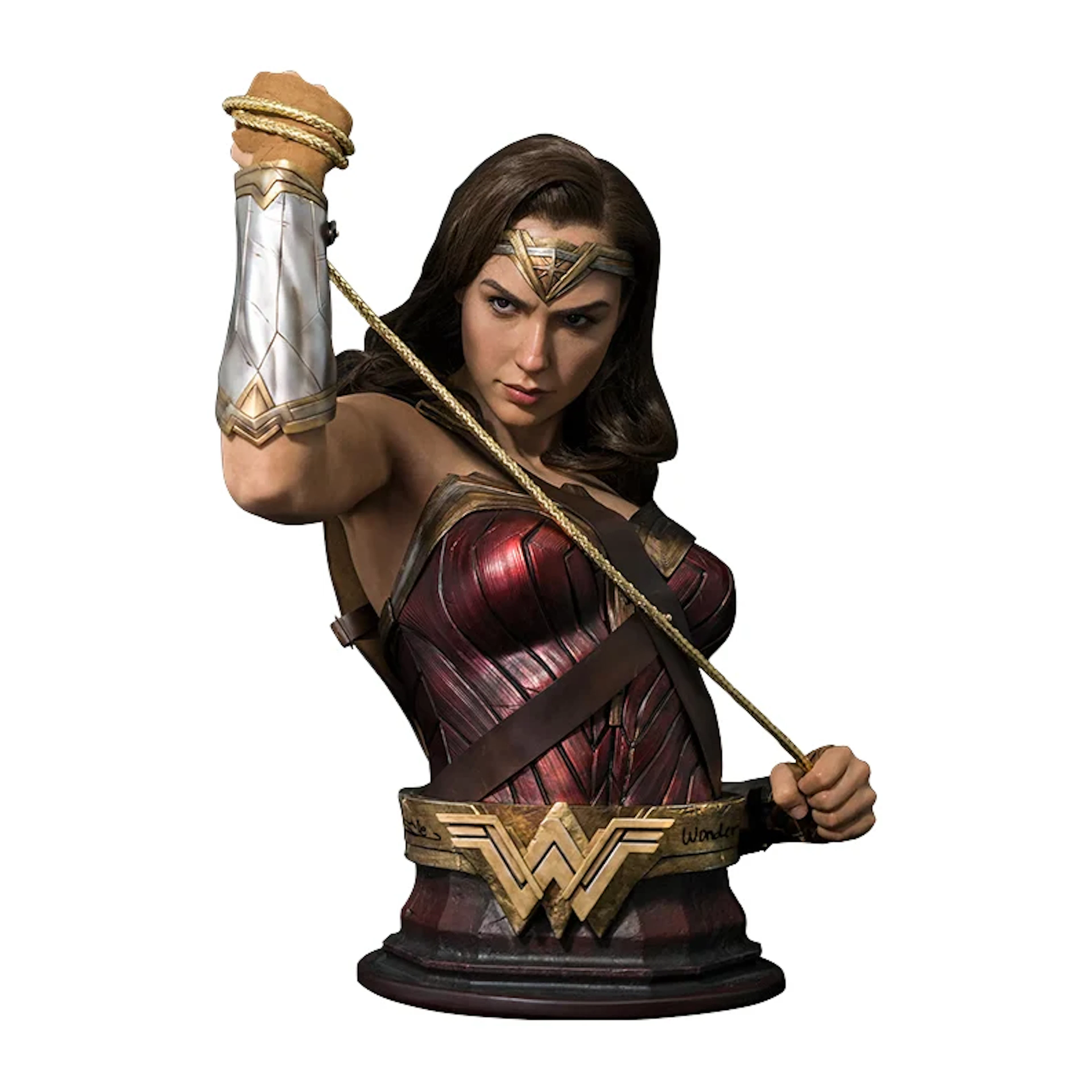 Gal Gadot Autographed Infinity Studios Wonder Woman 1/1 Scale Life-Size Bust