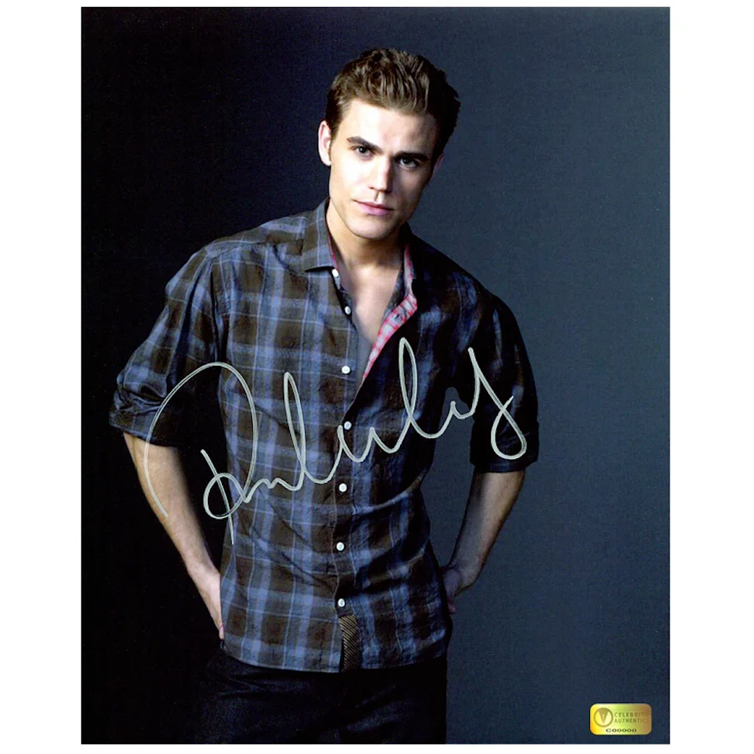 Paul Wesley Autographed 8×10 Studio Photo