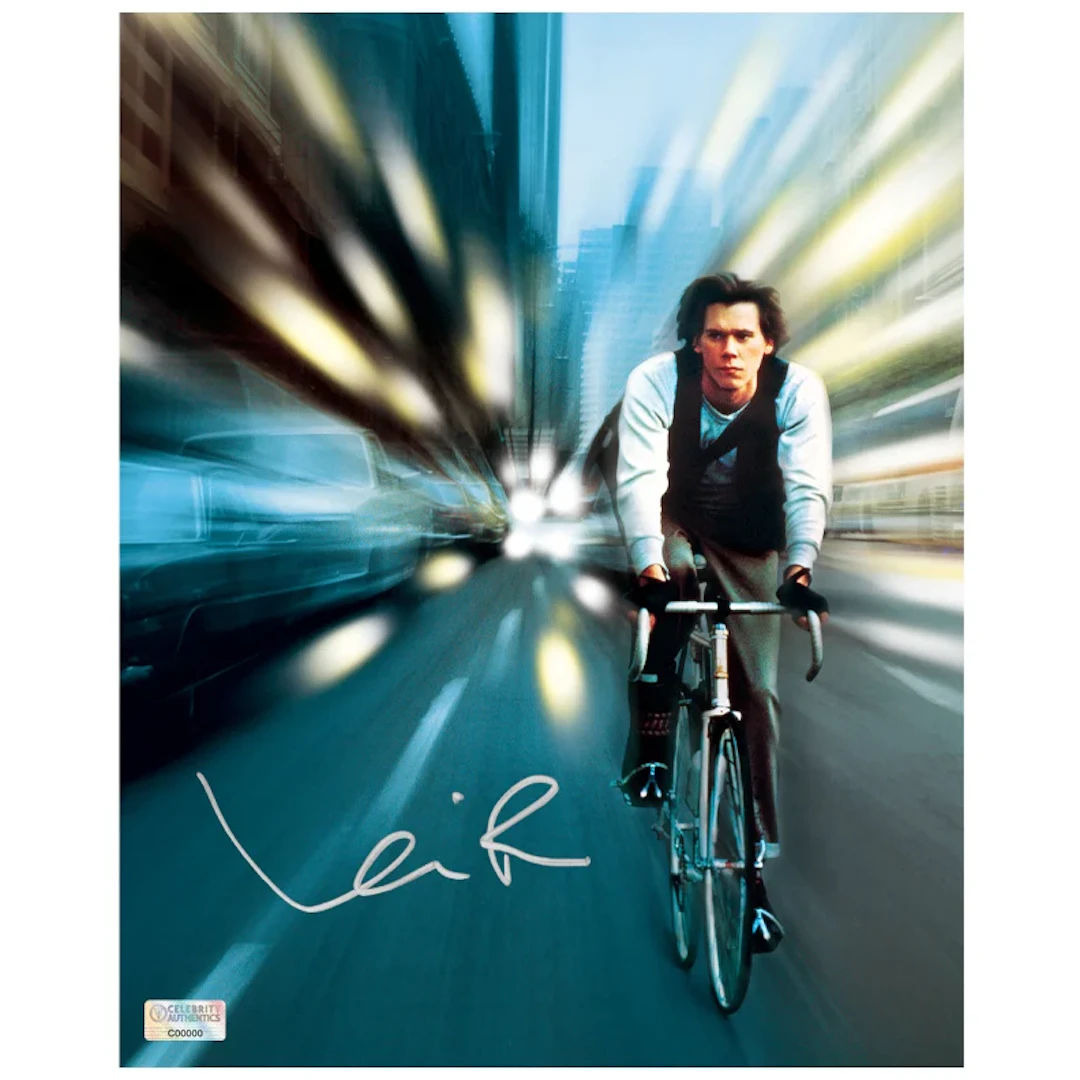 Kevin Bacon Autographed 1986 Quicksilver 8x10 Photo