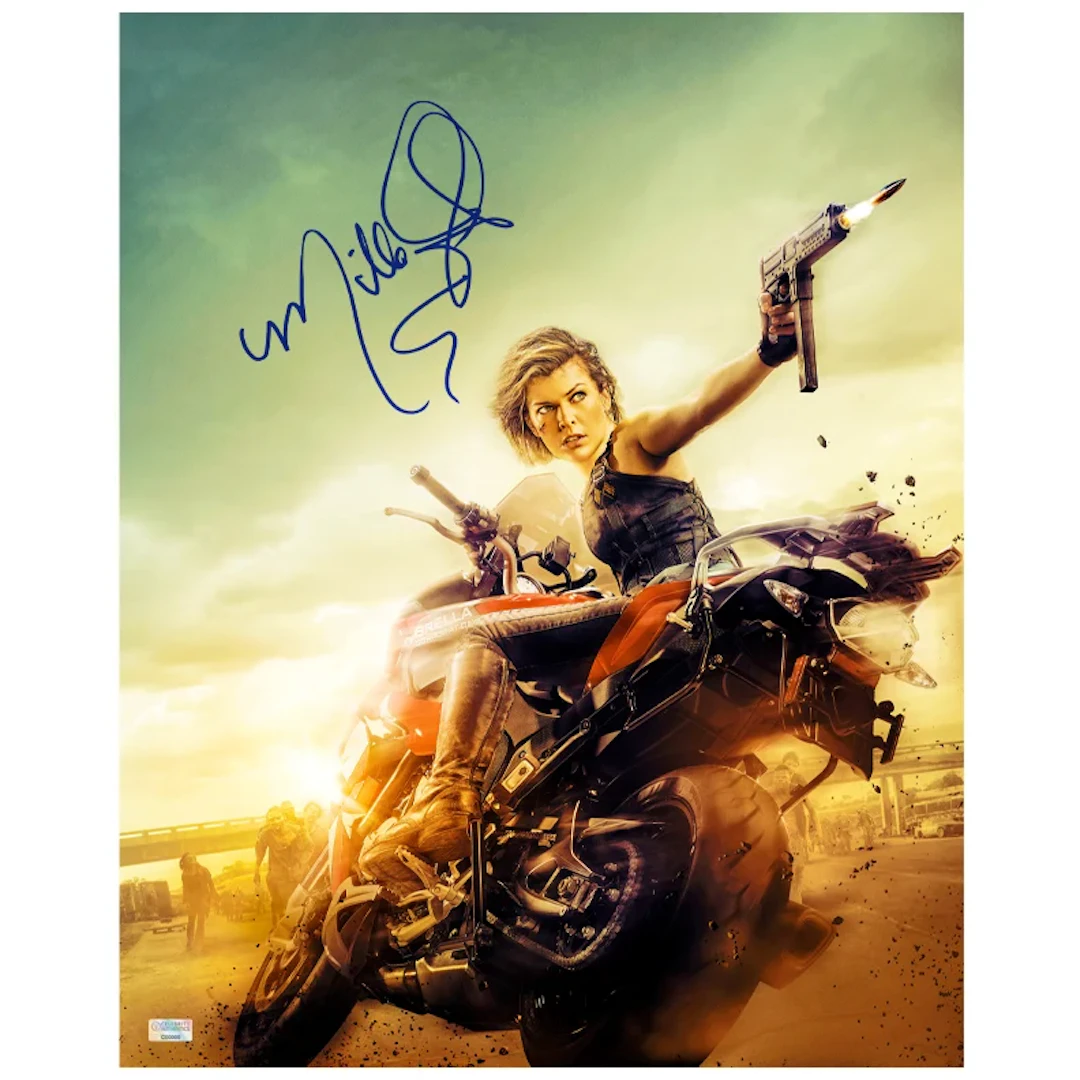 Milla Jovovich Autographed 2016 Resident Evil: The Final Chapter Escape
