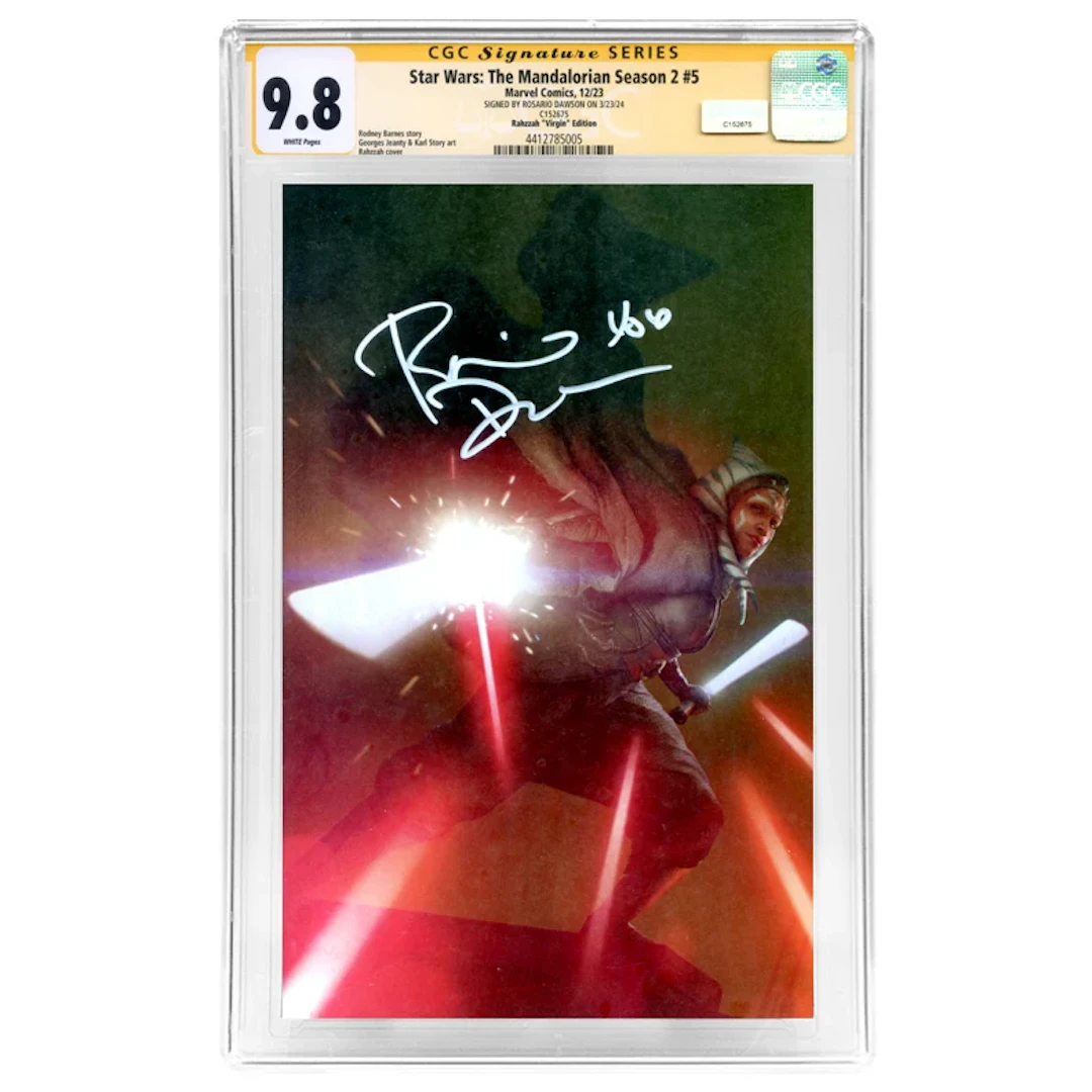 Rosario Dawson Autographed 2023 Star Wars The Mandalorian Season 2