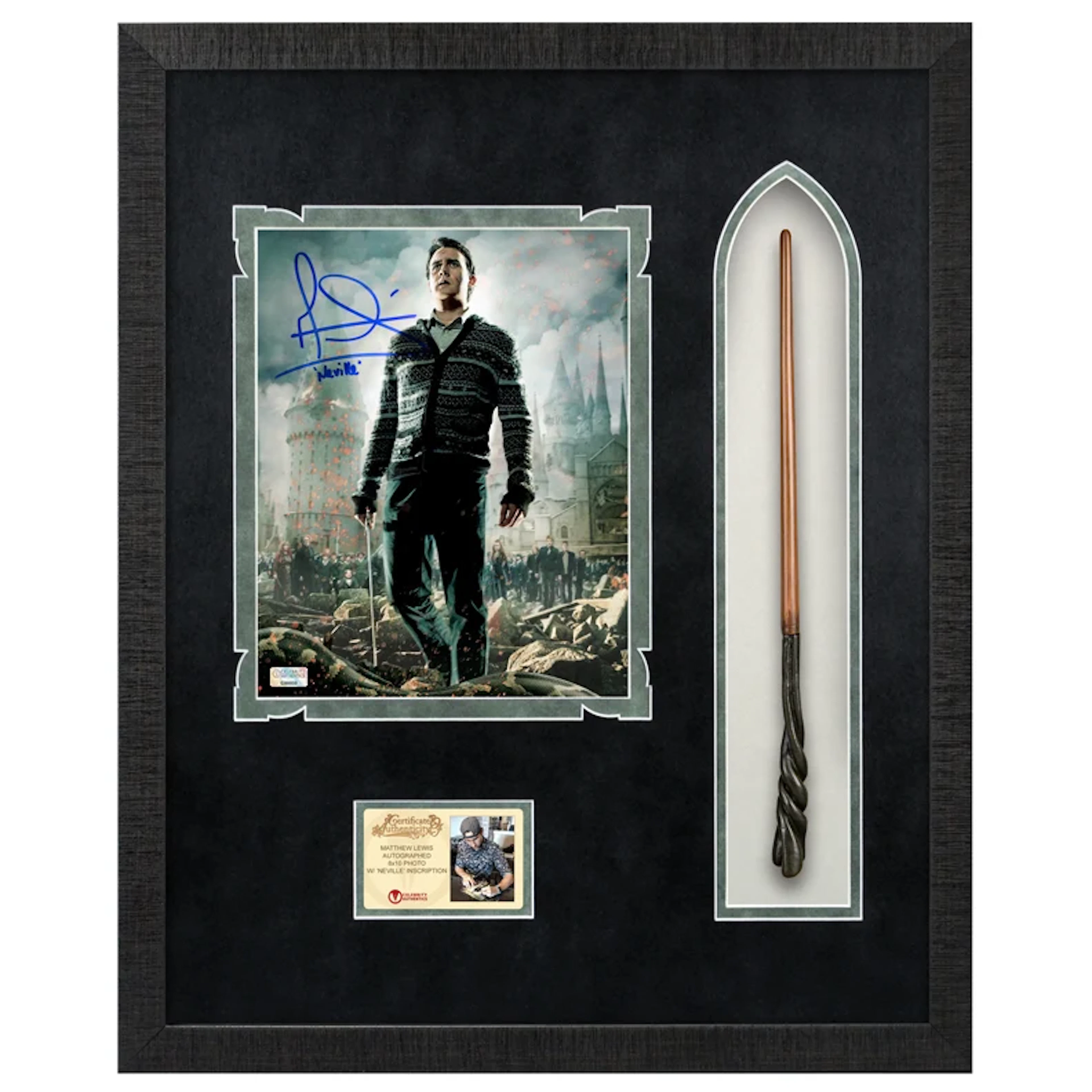 Matthew Lewis Autographed Harry Potter Neville Longbottom 8×10 Photo