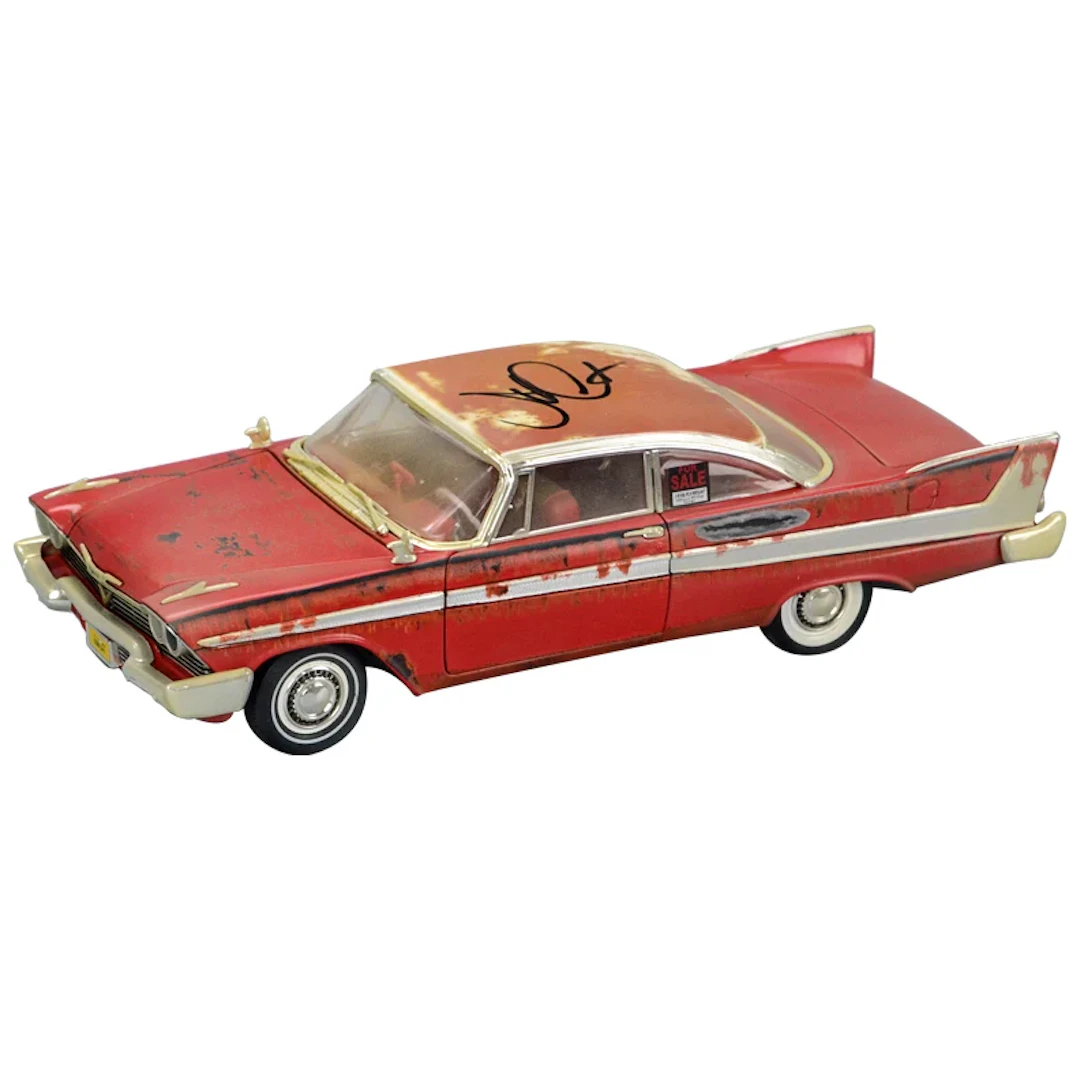 John Carpenter Autographed Christine (1983) 1958 Plymouth Fury 1:18