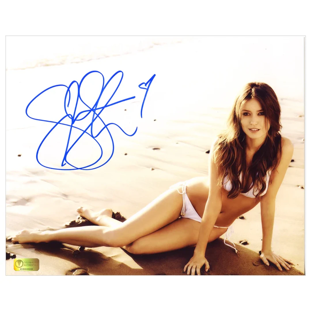 Summer Glau Autographed Beach 8x10 Photo